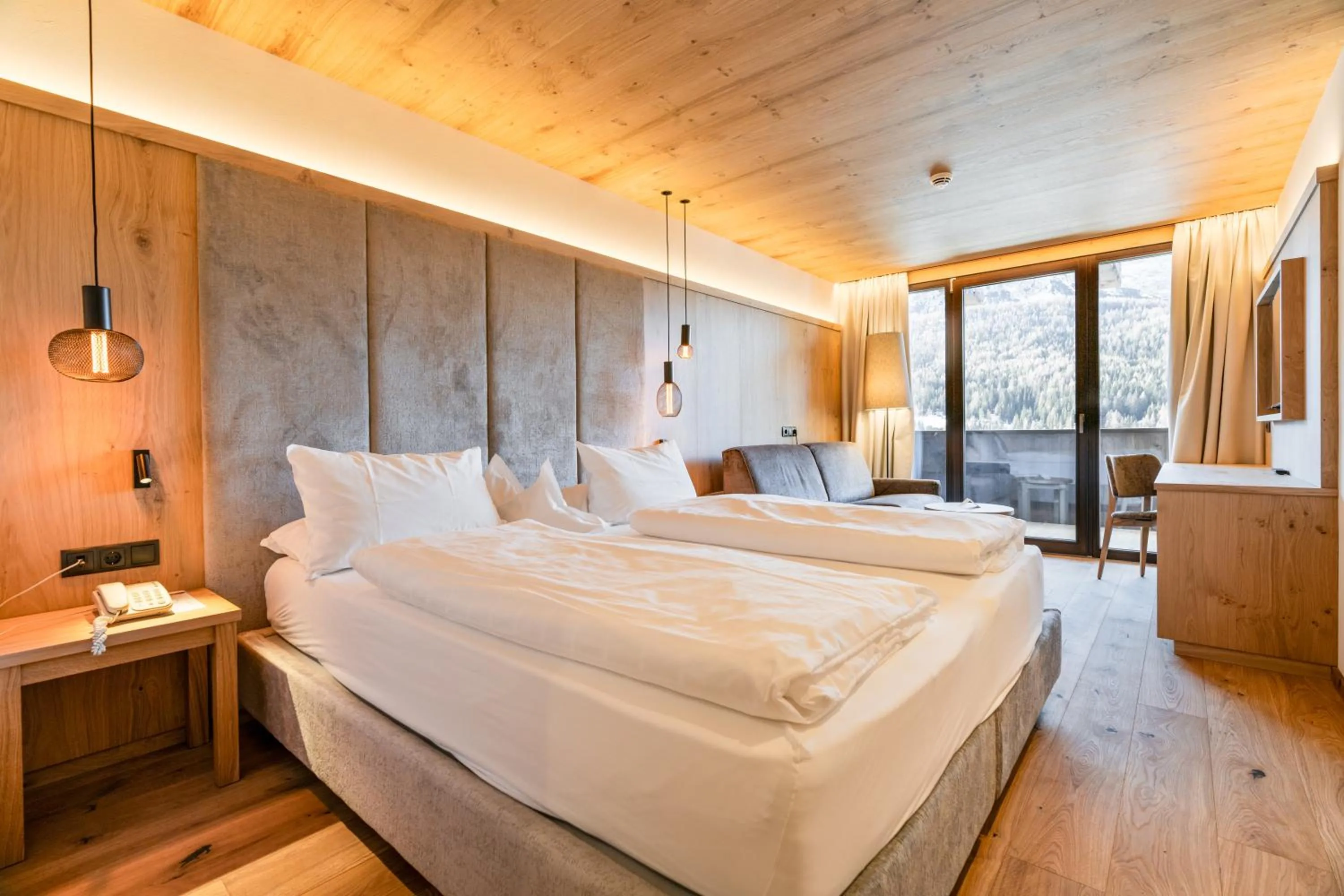 Bed in Sporthotel Panorama