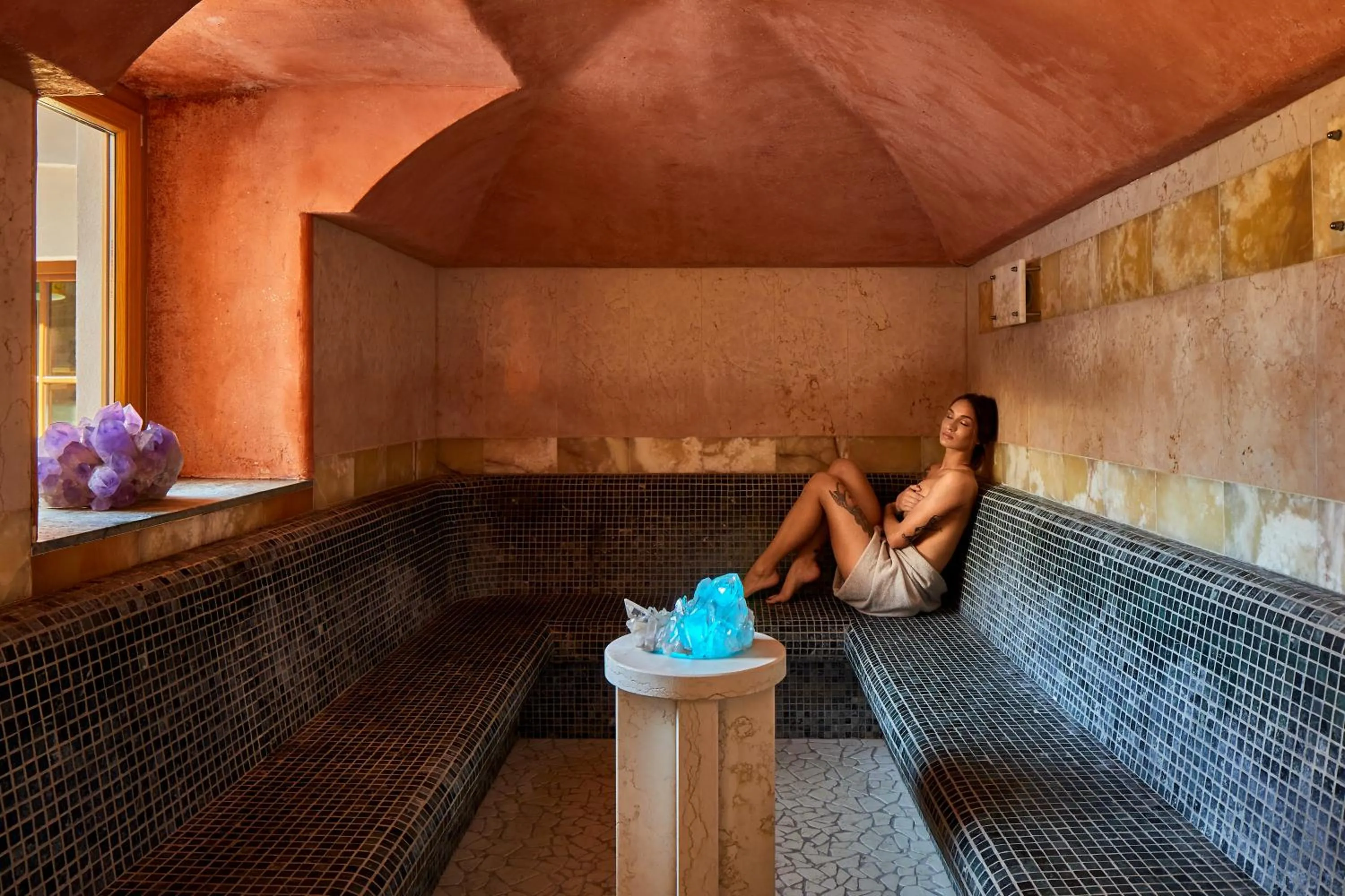 Sauna in Sporthotel Panorama