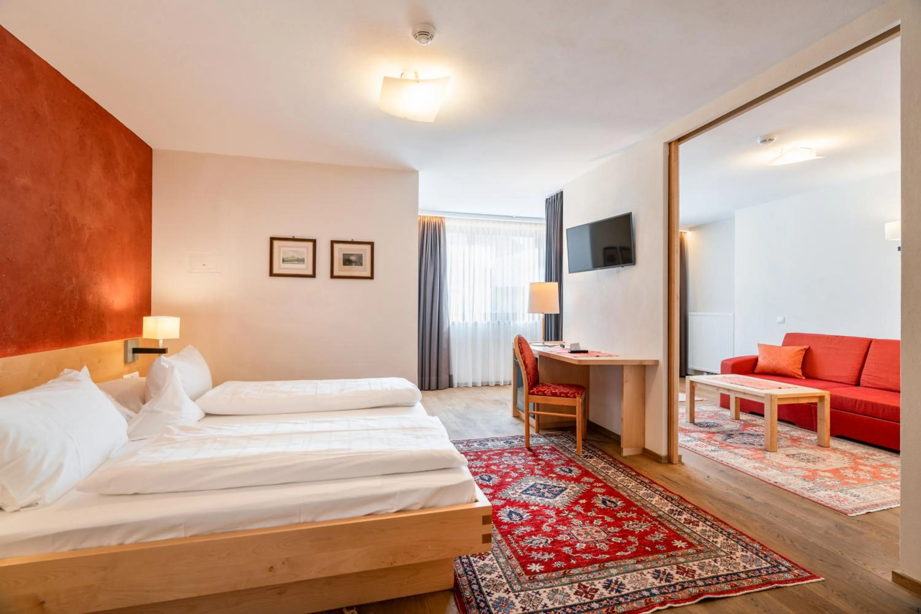 Bed in Sporthotel Panorama