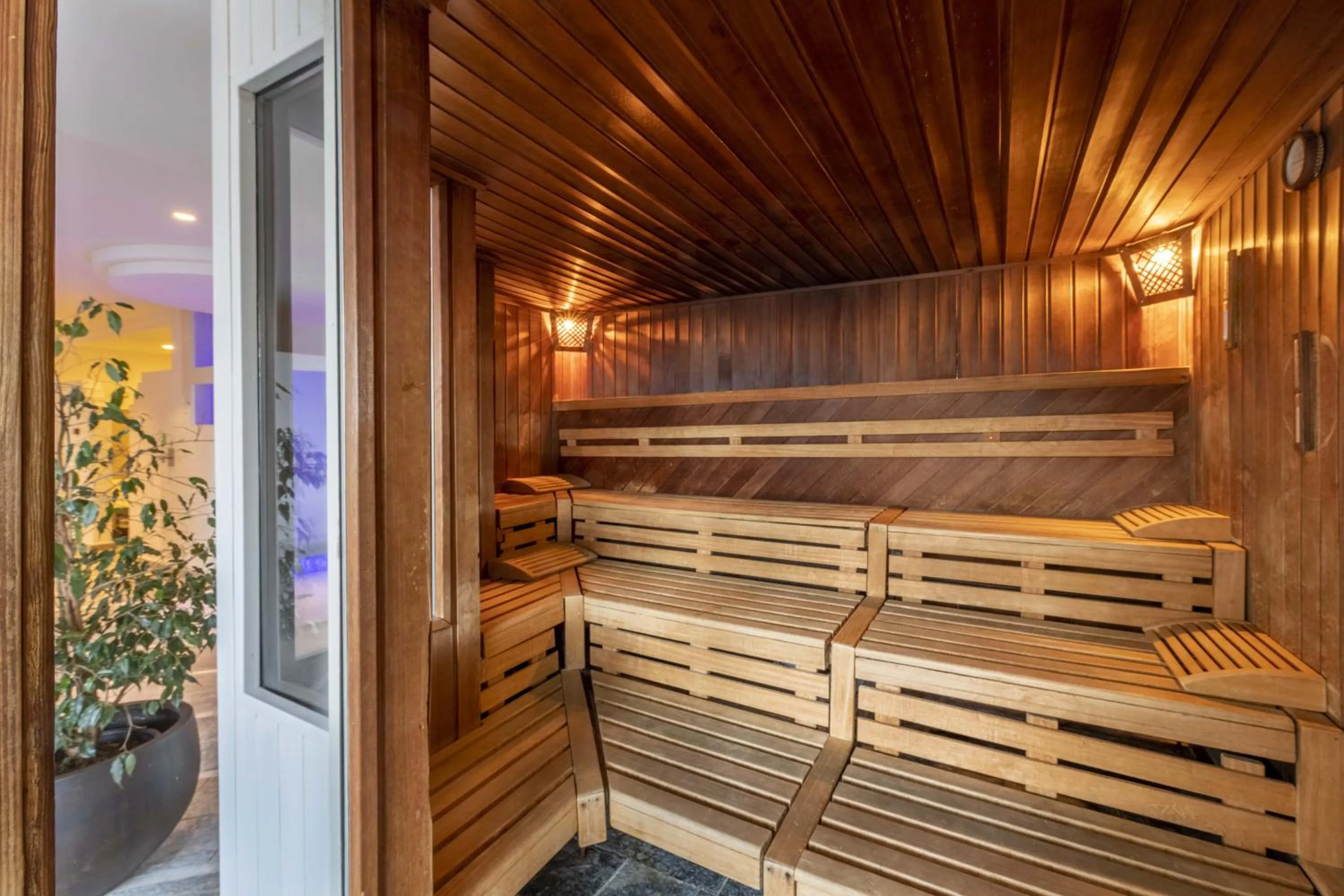 Sauna in Ferien & Wellnesshotel Windschar