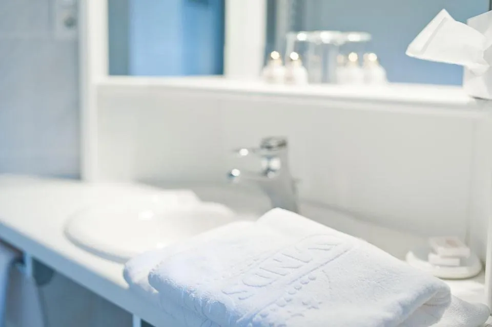 Bathroom in Ferien & Wellnesshotel Windschar