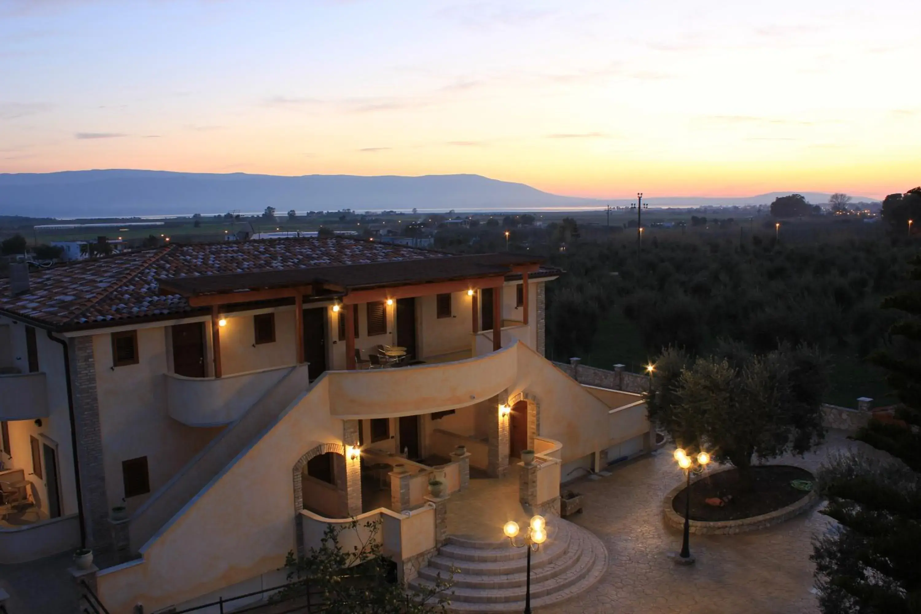Lake view in Albergo Il Giardino Lake view in Albergo Il Giardino