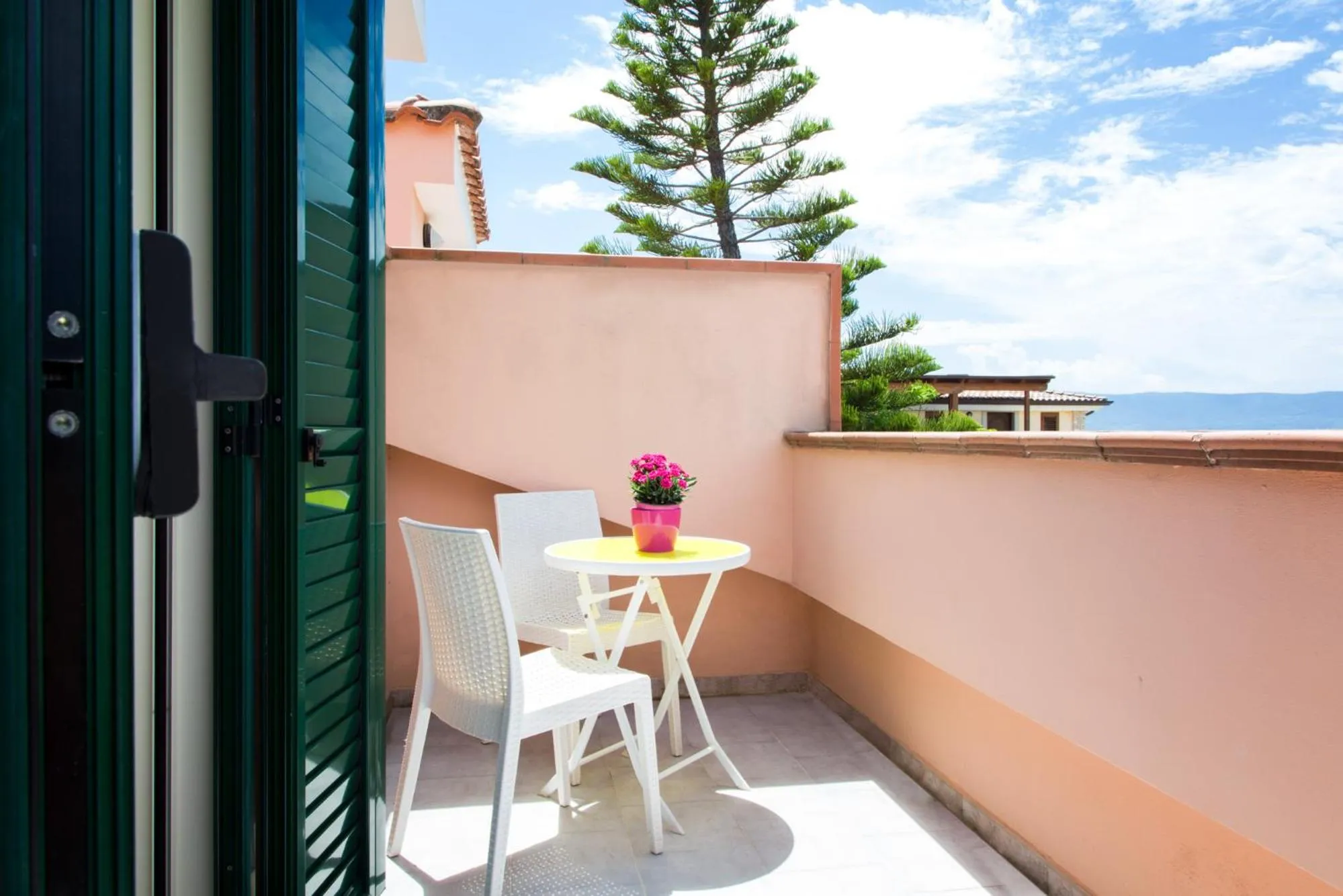 Balcony/Terrace in Albergo Il Giardino