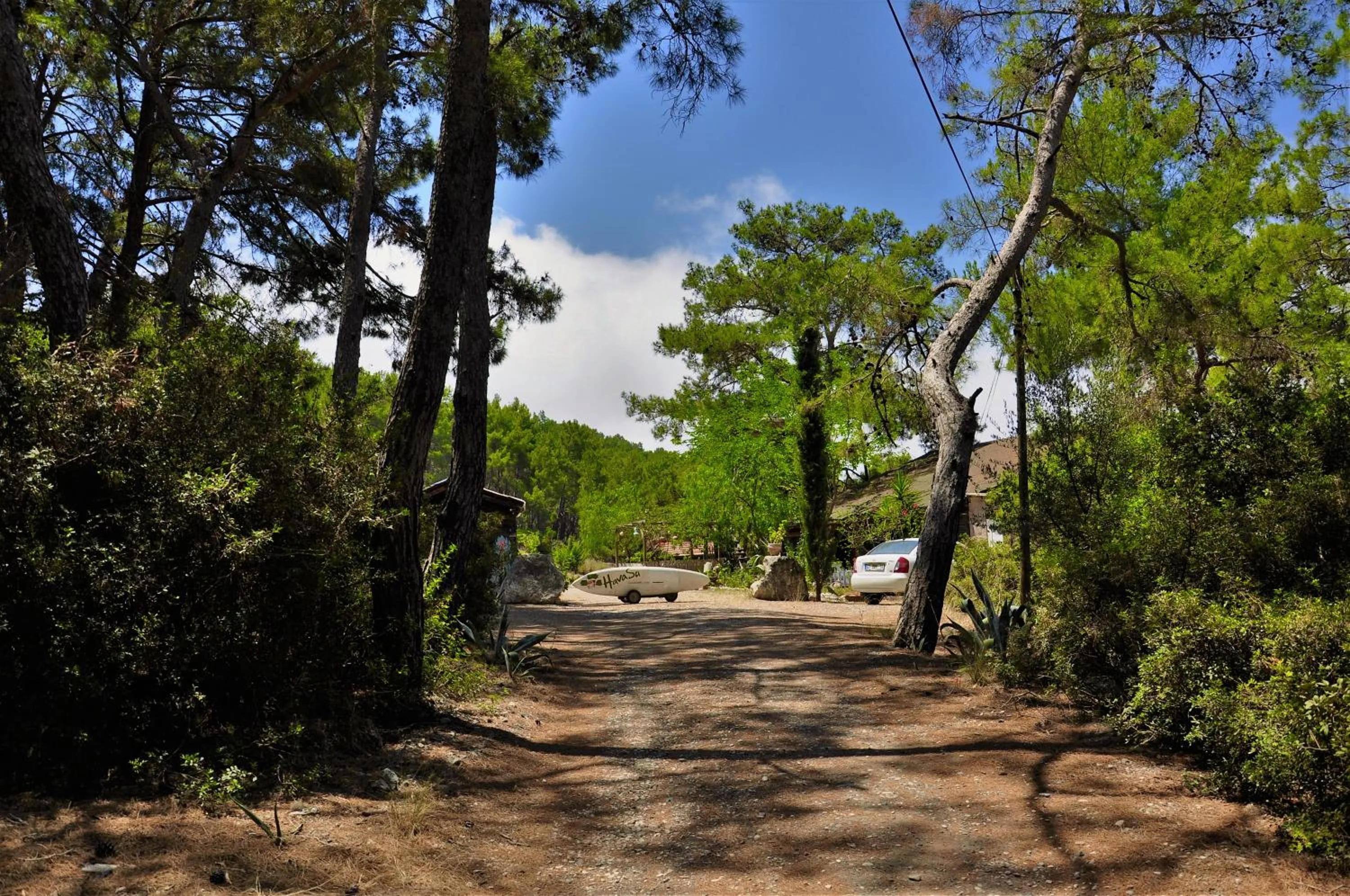 Facade/entrance in HavaSuPark Bungalows