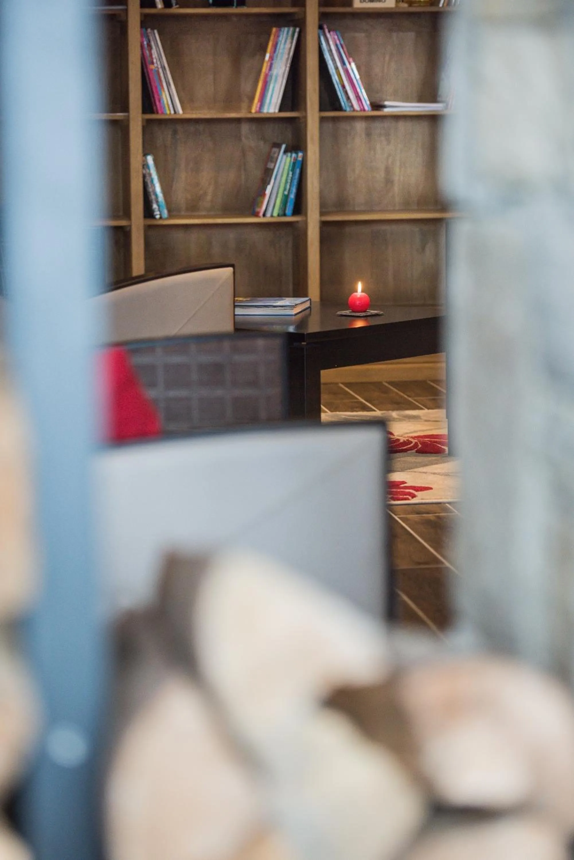 Lobby or reception in CGH Résidences & Spas Chalet Les Marmottons