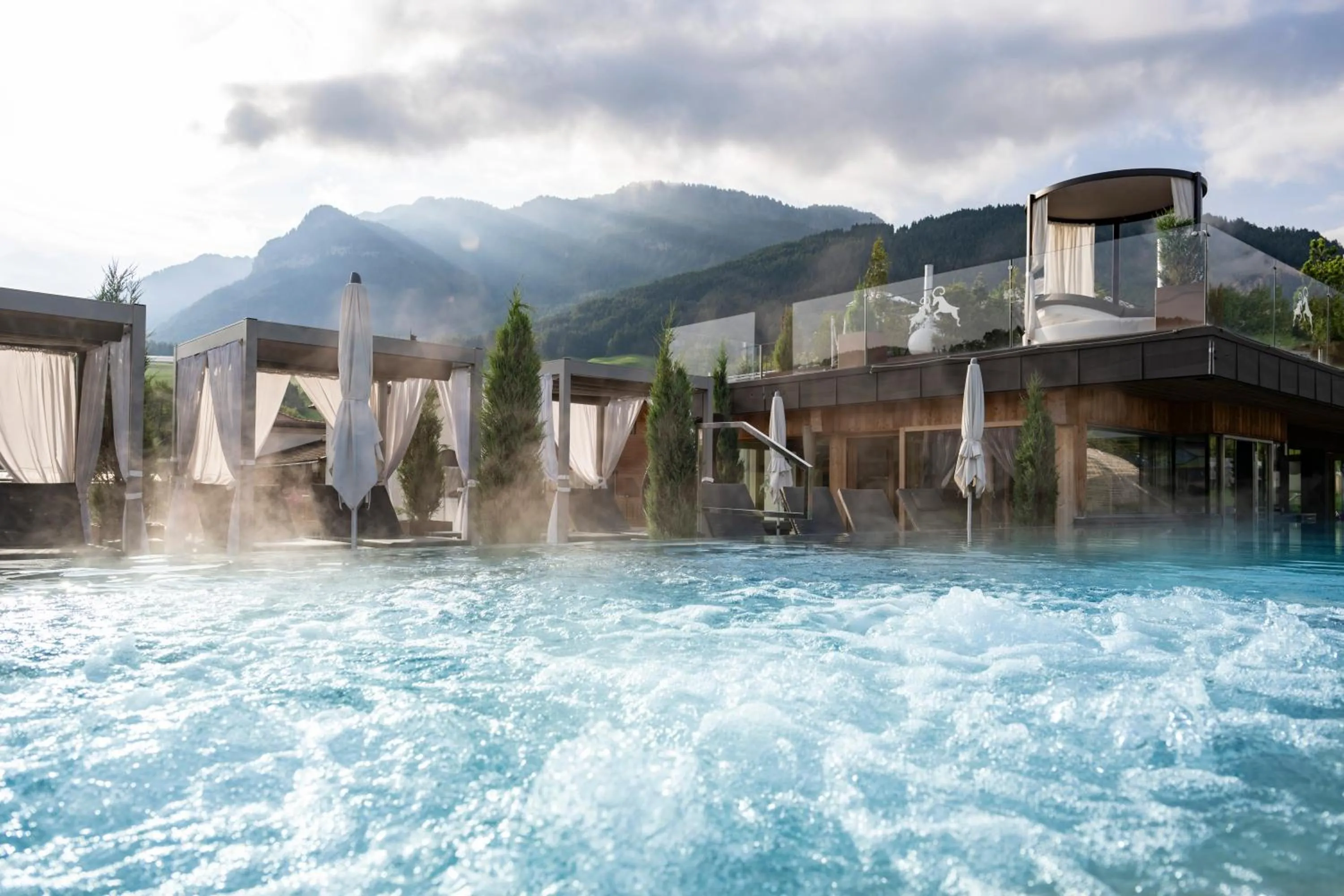 Pool view in ABINEA Dolomiti Romantic SPA