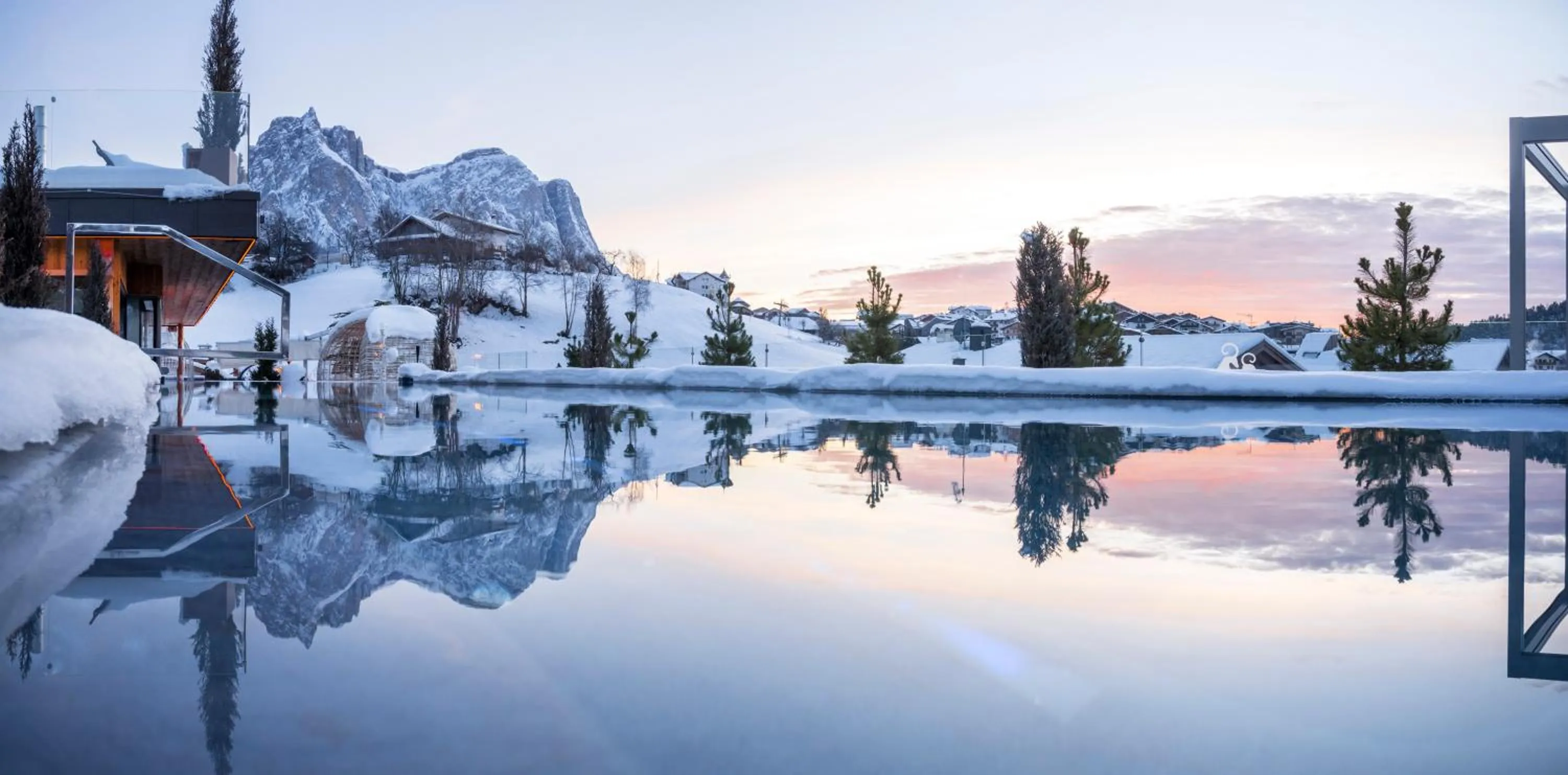 Mountain view in ABINEA Dolomiti Romantic SPA