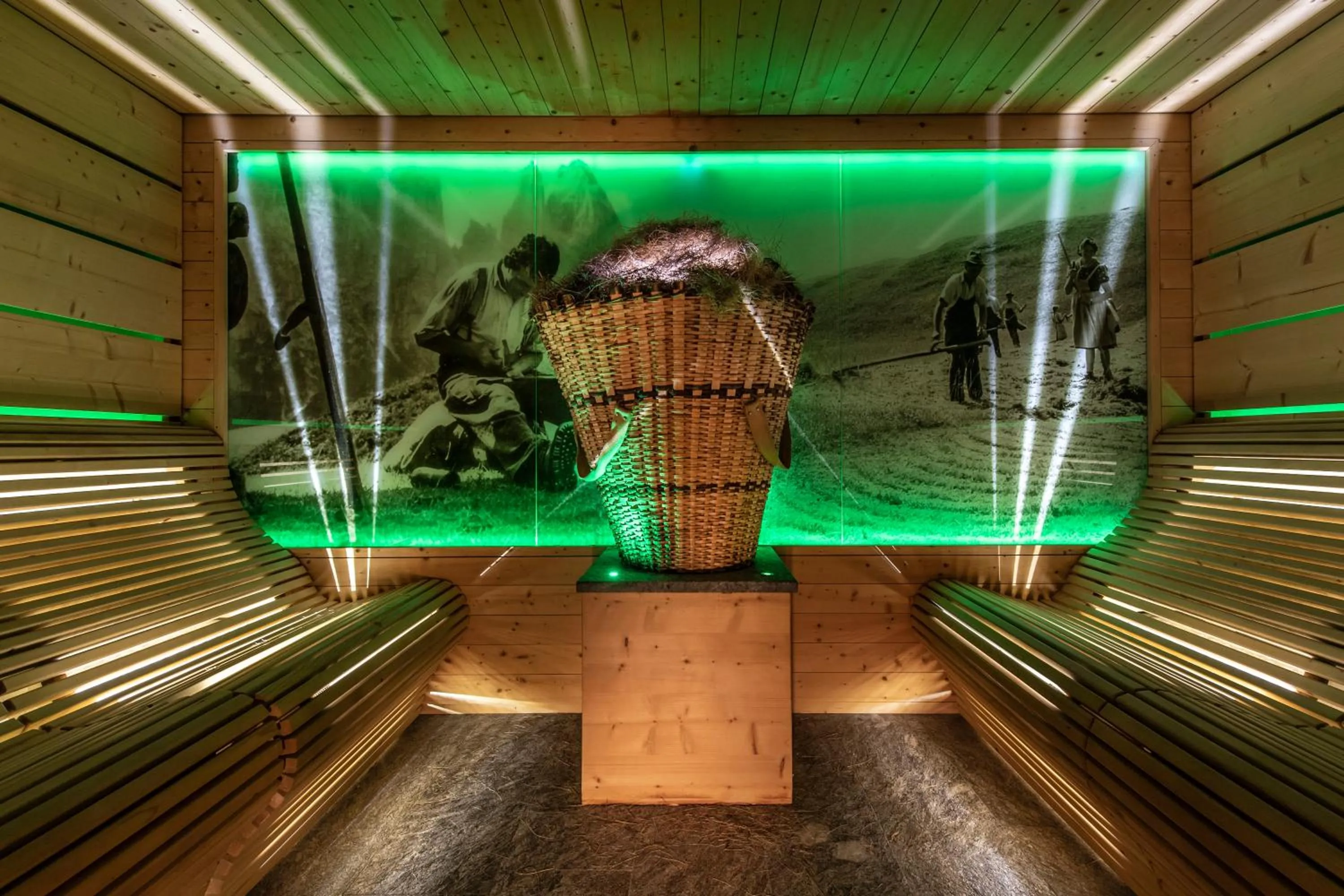 Sauna in ABINEA Dolomiti Romantic SPA