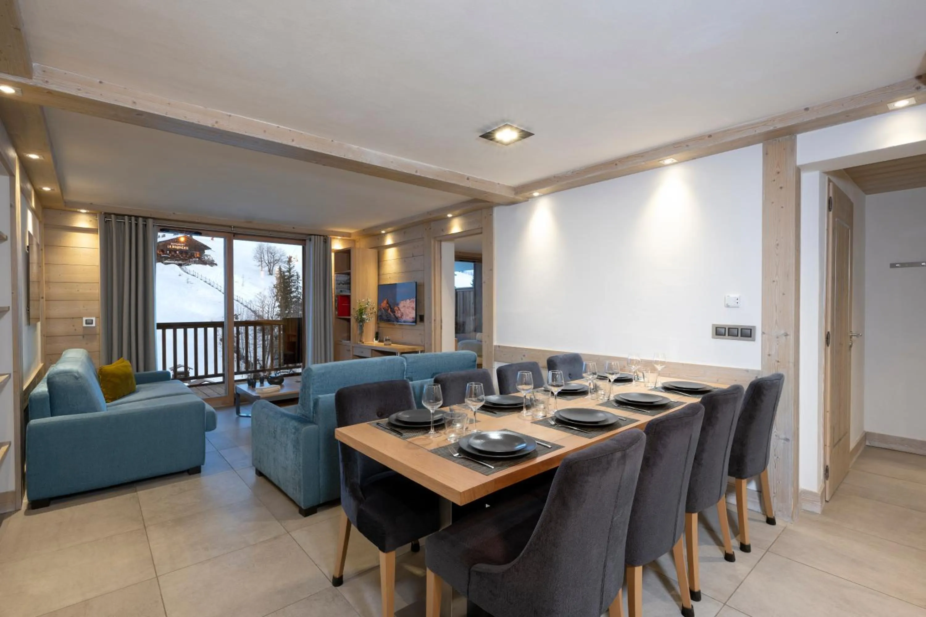 Living room in MGM Hôtels & Résidences - Résidence Le Roc Des Tours