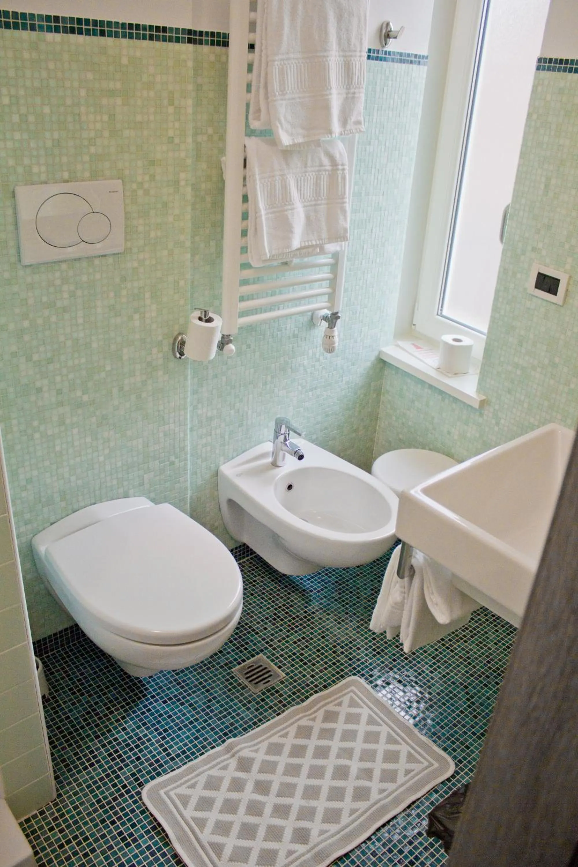 Bathroom in Hotel Siena