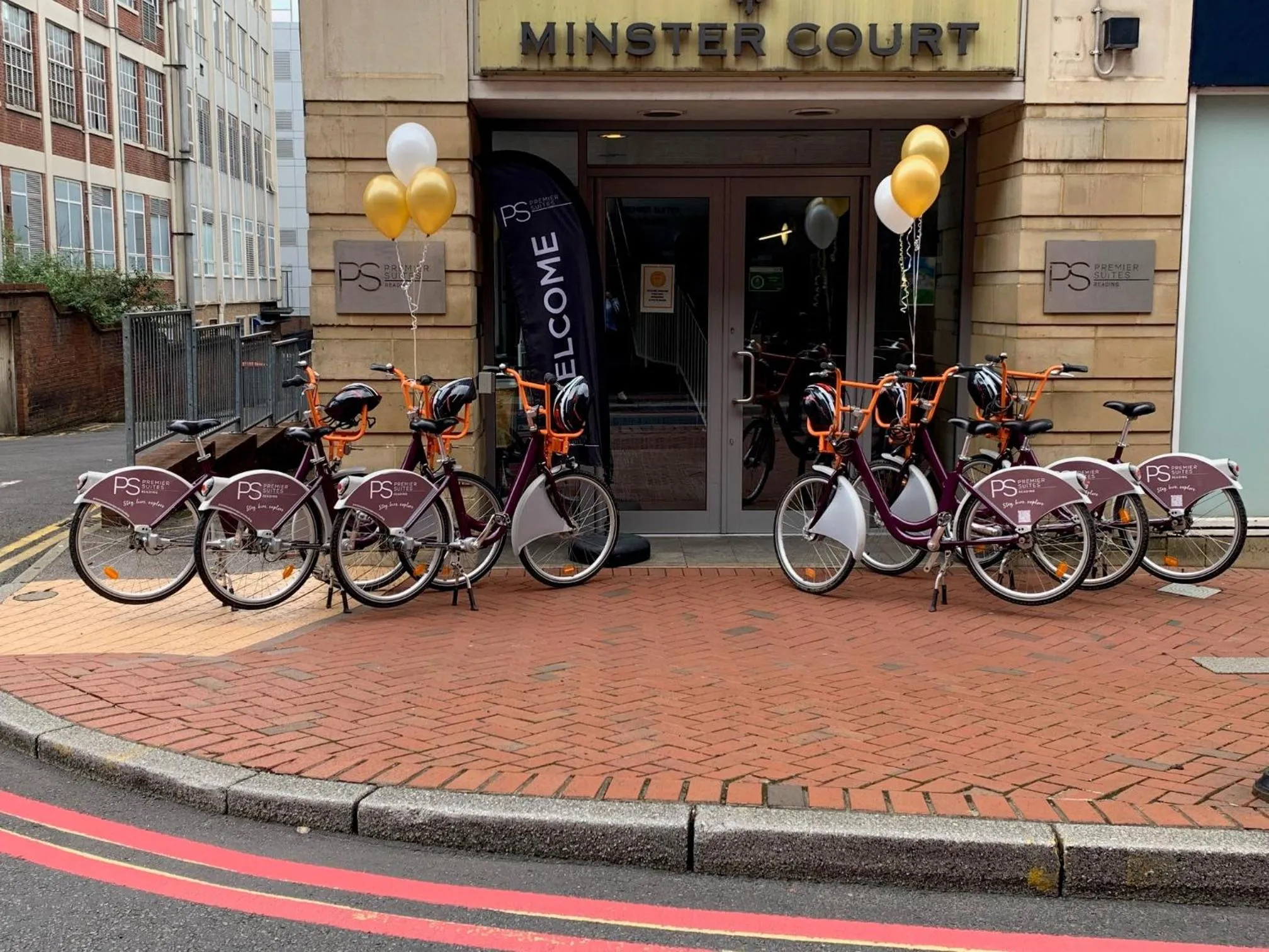 Cycling in PREMIER SUITES Reading