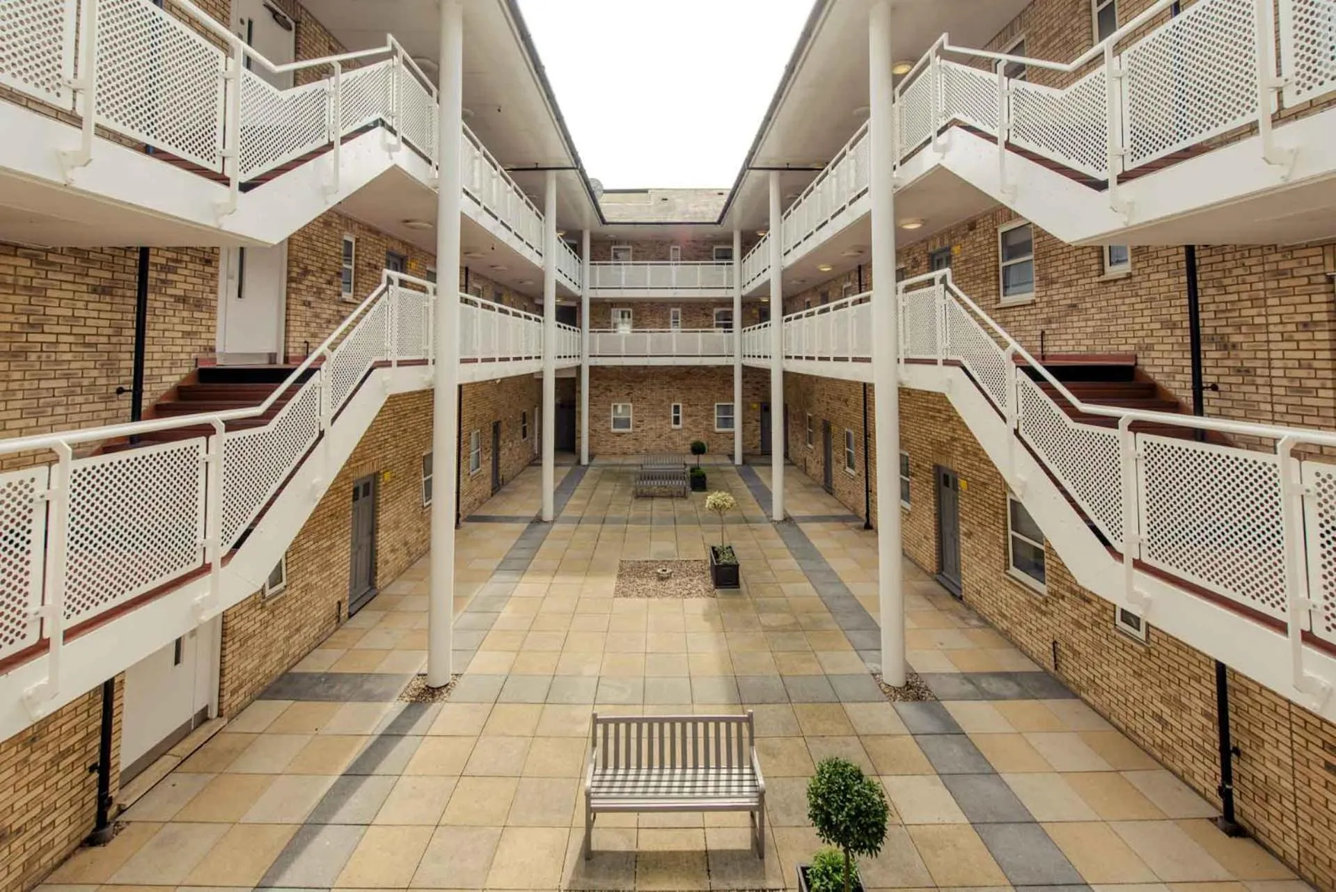 Inner courtyard view in PREMIER SUITES Reading