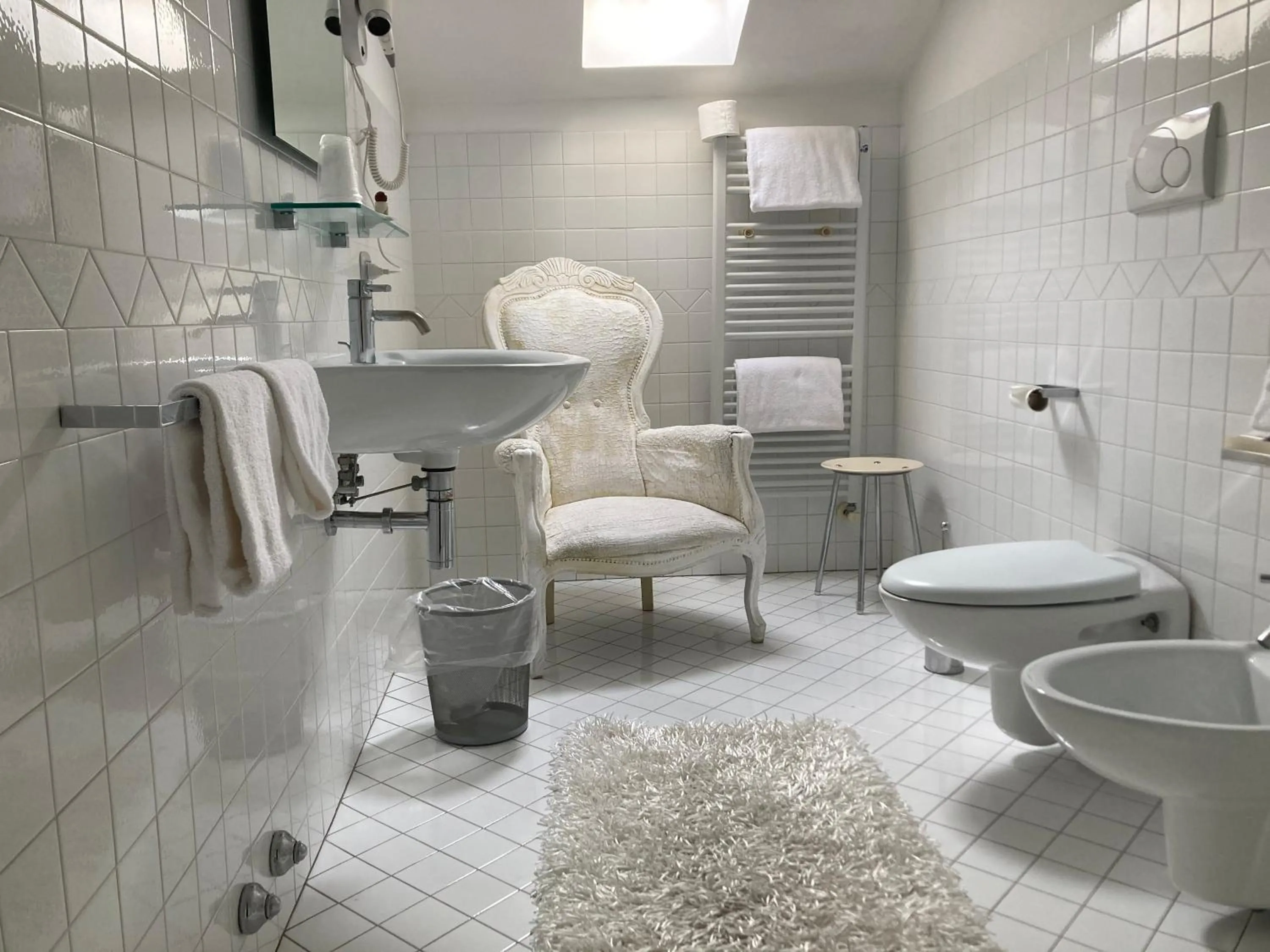 Bathroom in Art Hotel Al Fagiano