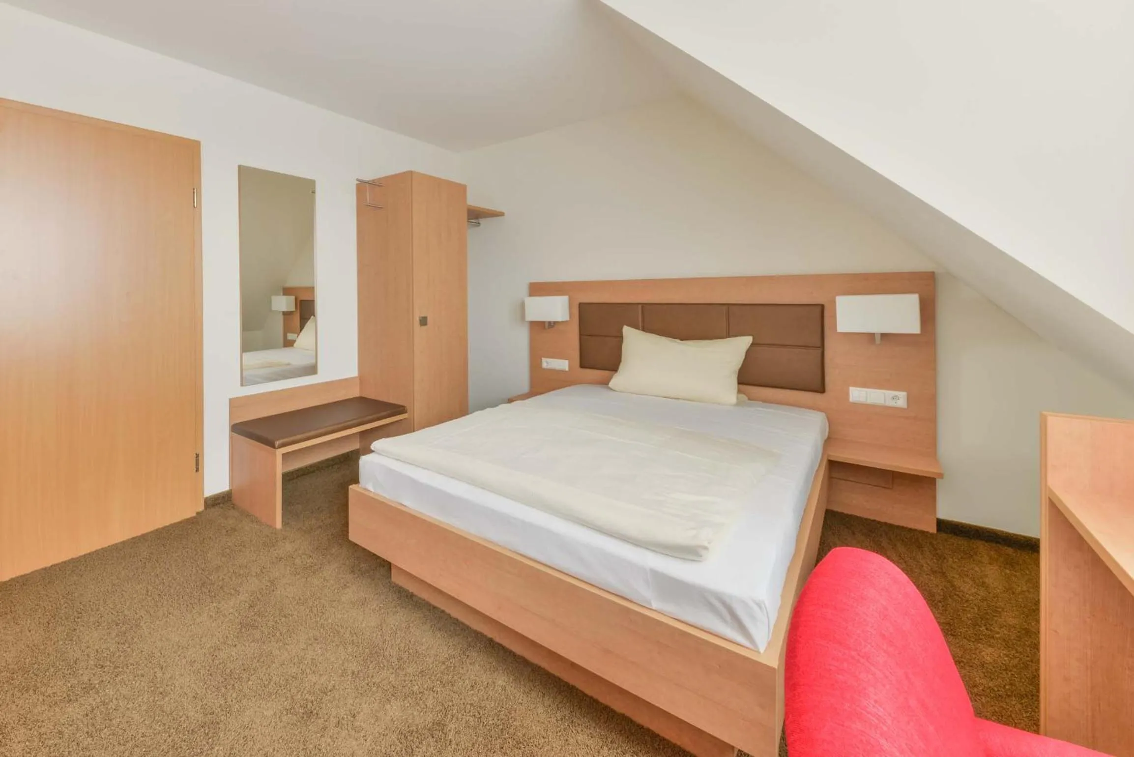 Decorative detail, Bed in Hotel Peterhof