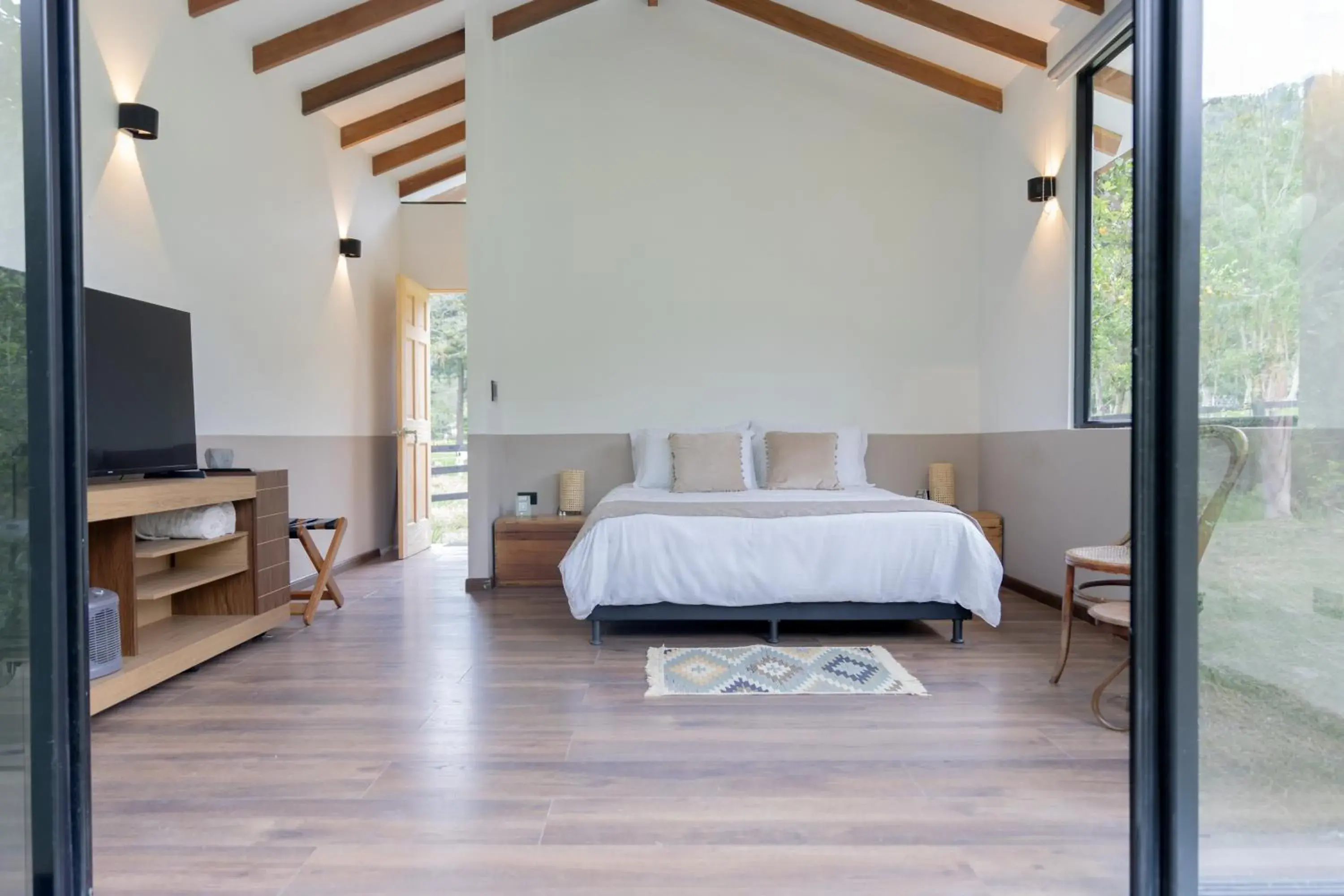 Bungalow with Garden View in La Cabaña Ecohotel - Valle del Cocora Bungalow with Garden View in La Cabaña Ecohotel - Valle del Cocora