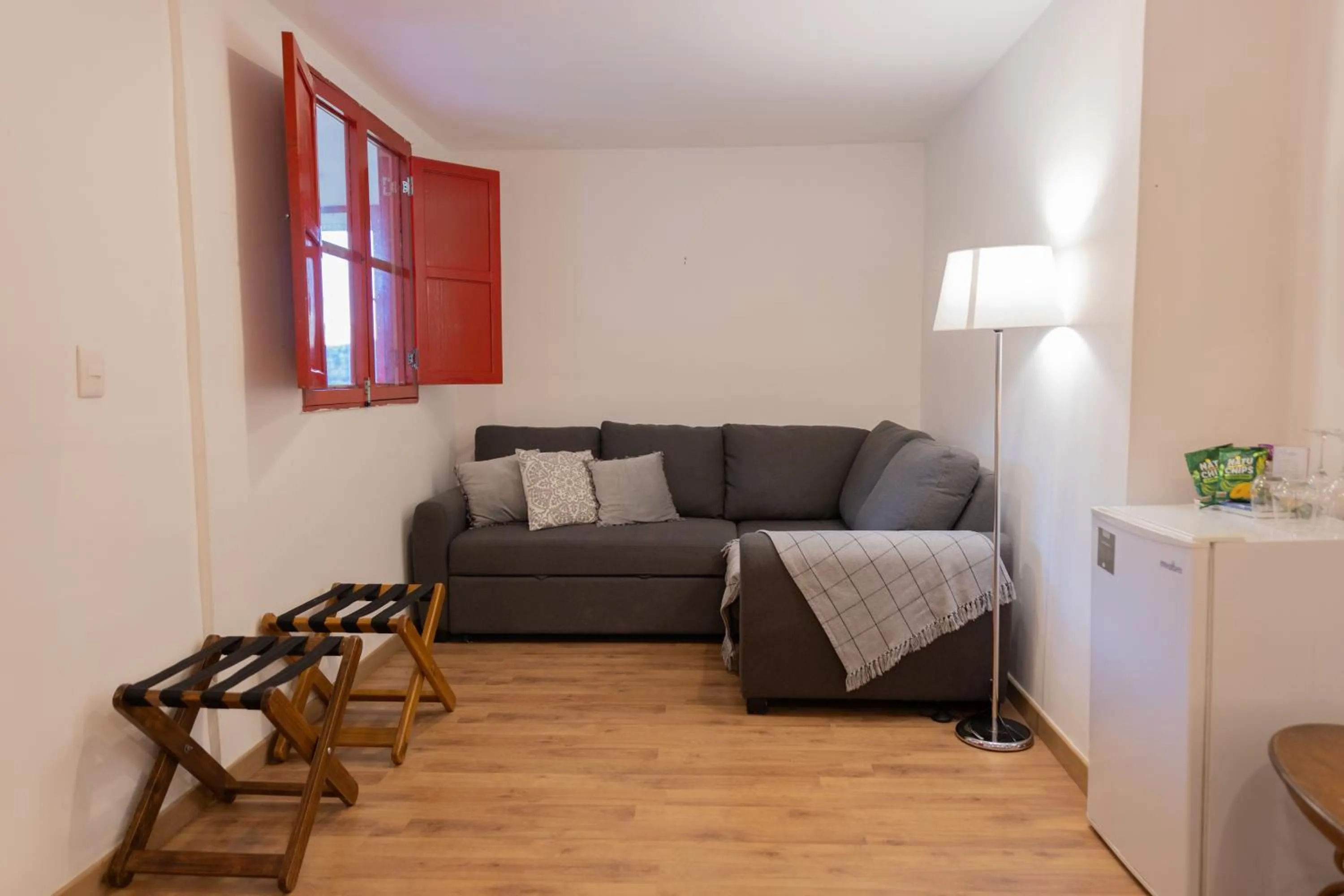 Living room in La Cabaña Ecohotel - Valle del Cocora