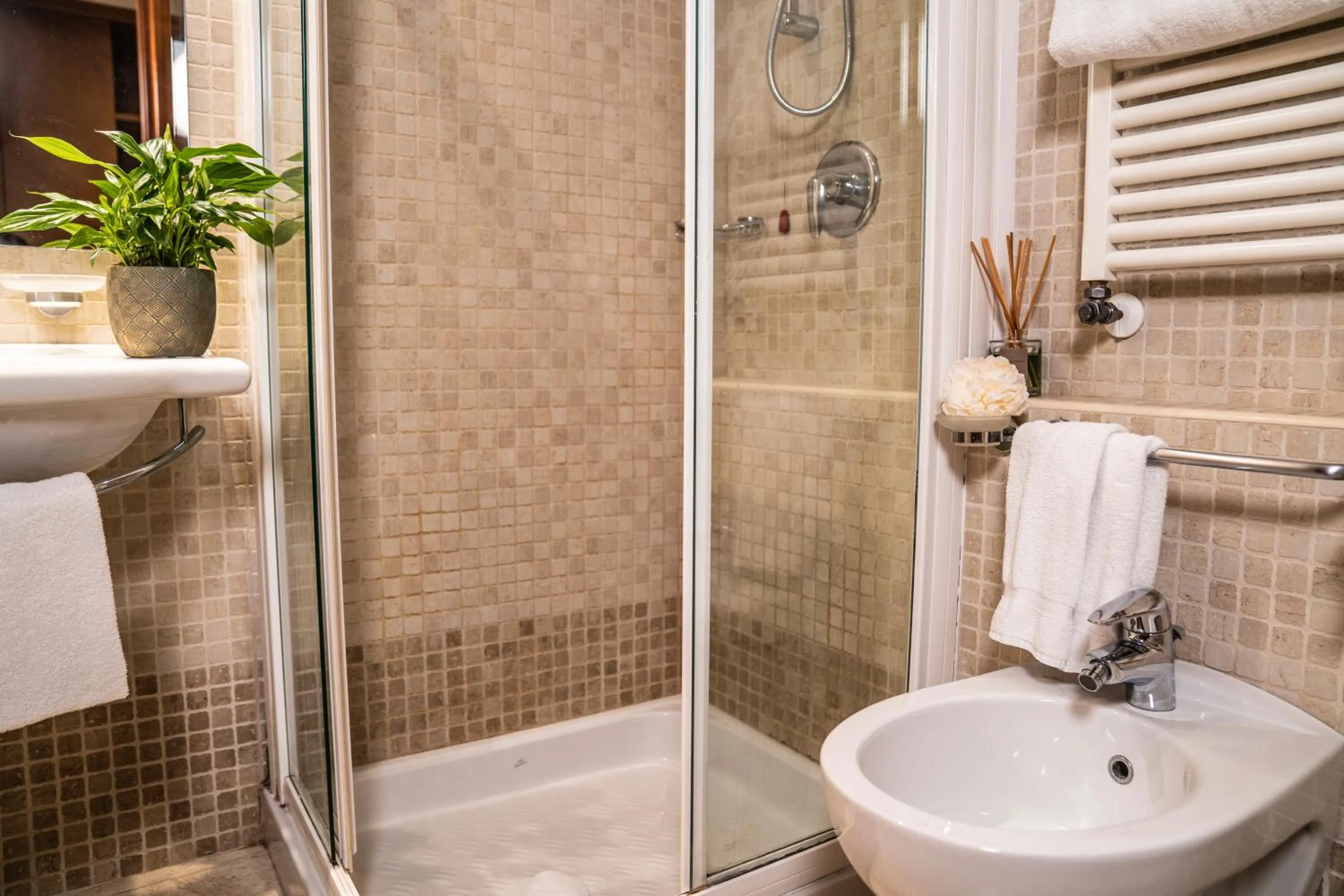 Bathroom in Hotel Pergola