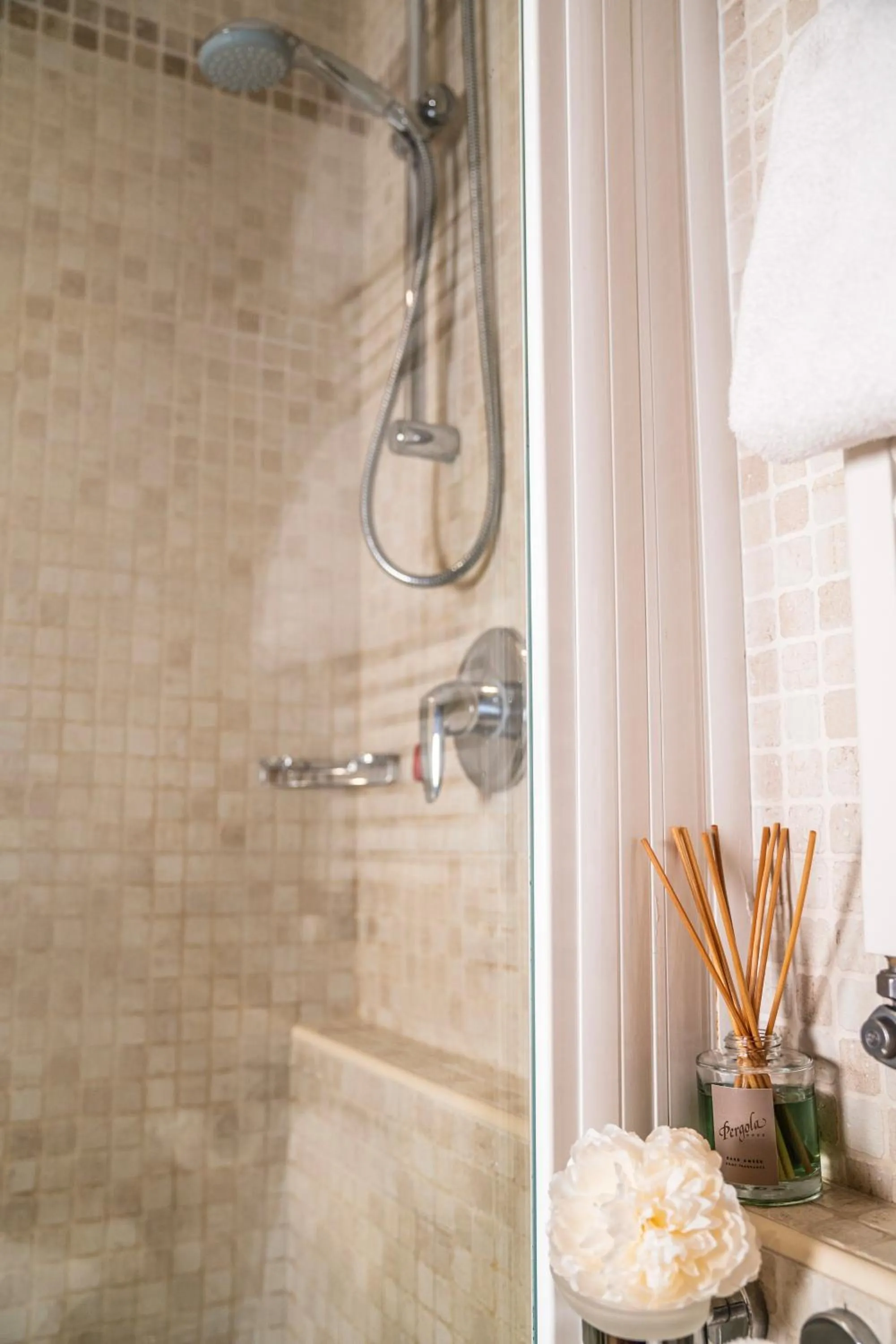 Shower in Hotel Pergola
