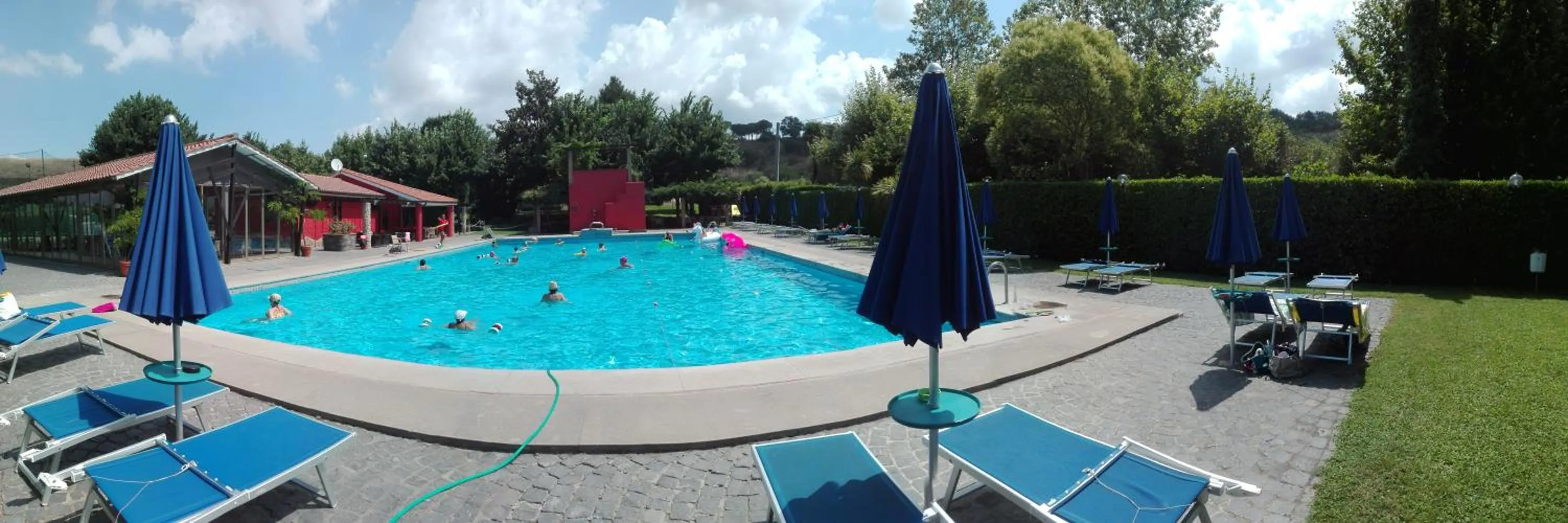 Pool view in Hotel Il Casale
