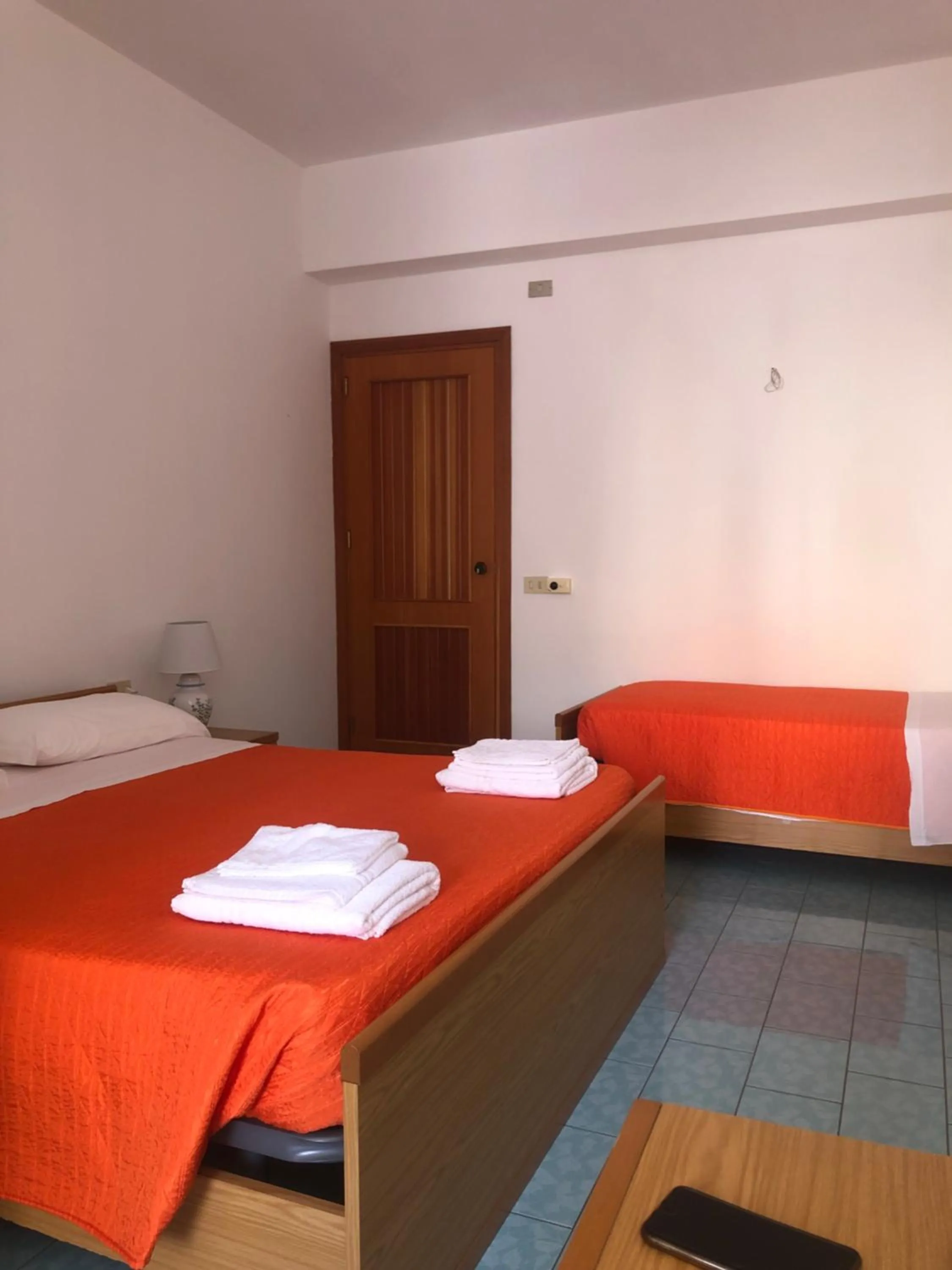 Bed in Hotel Ariston