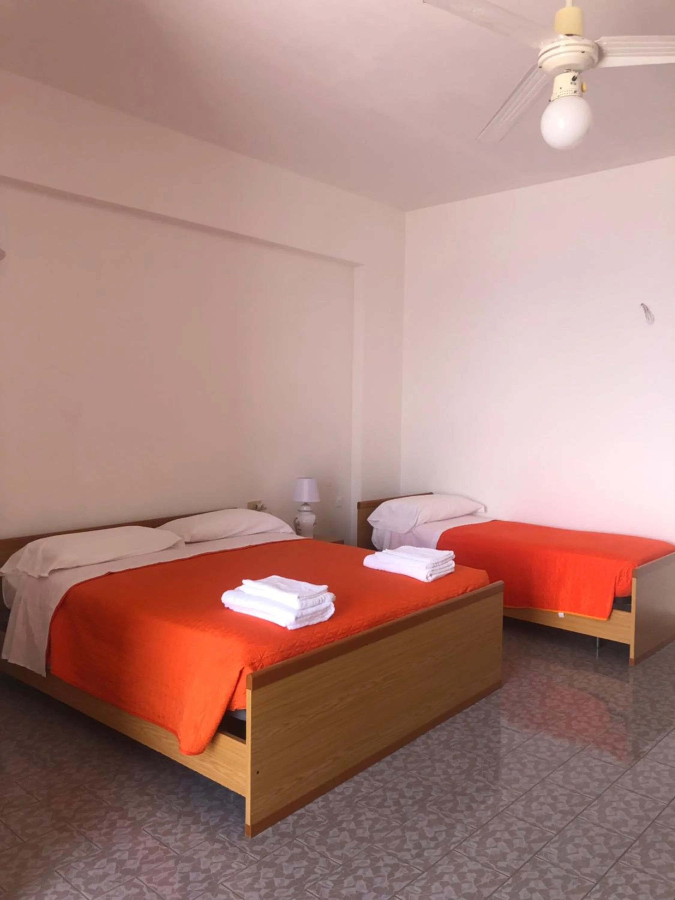 Bed in Hotel Ariston
