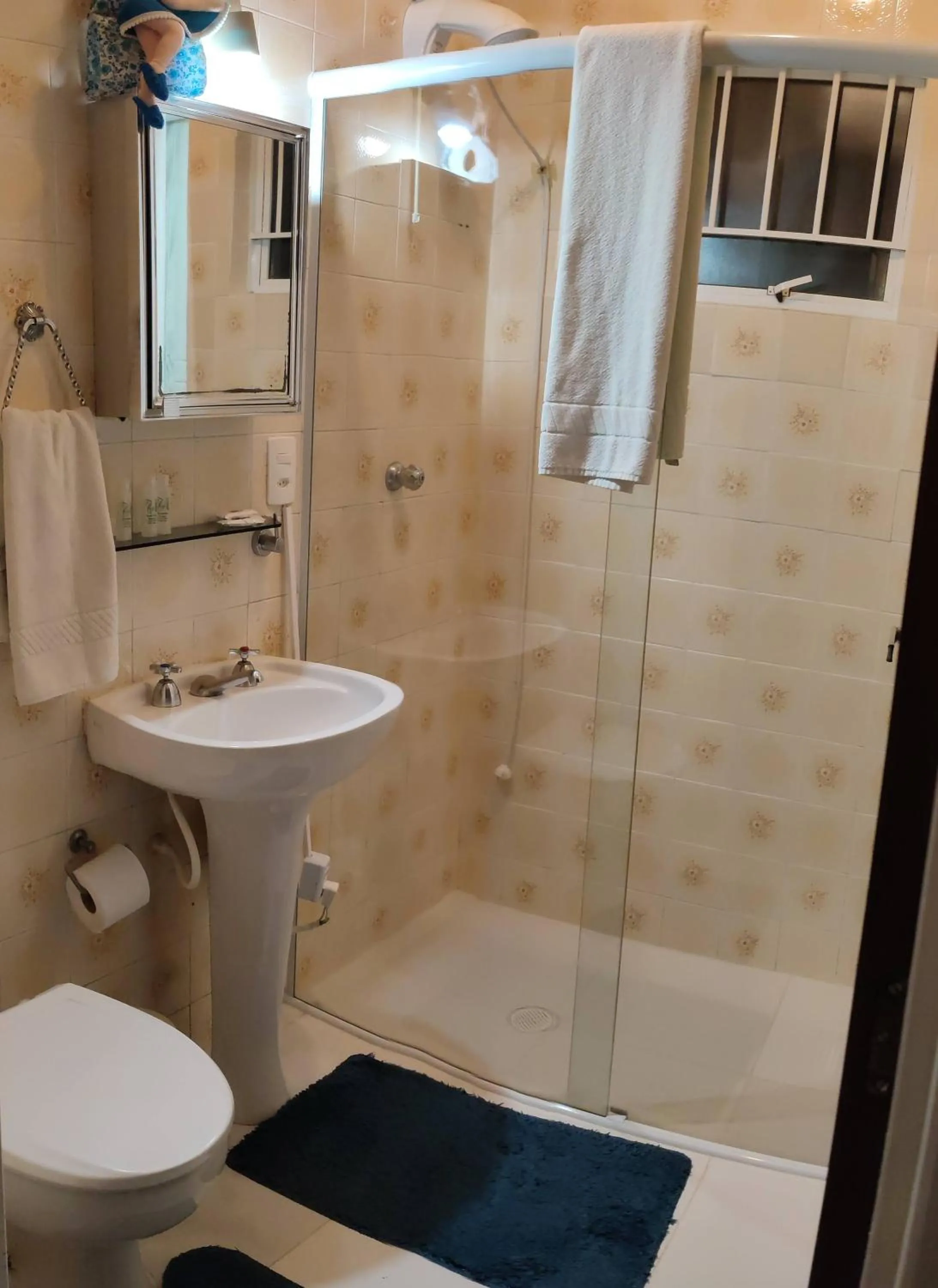 Shower in Casa anexa no Alto do Capivari