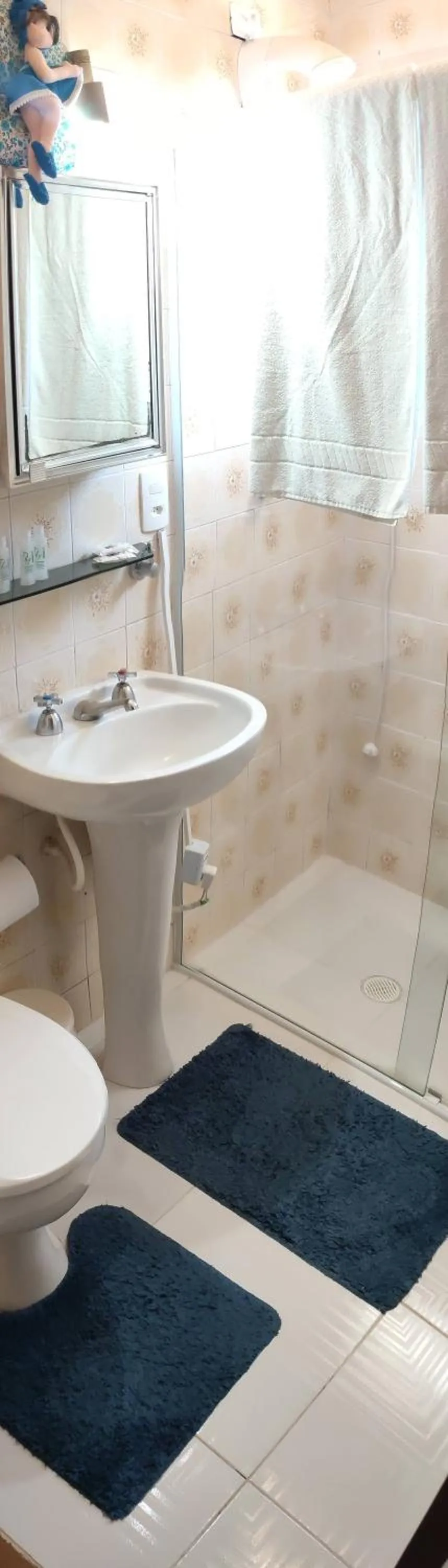 Shower in Casa anexa no Alto do Capivari