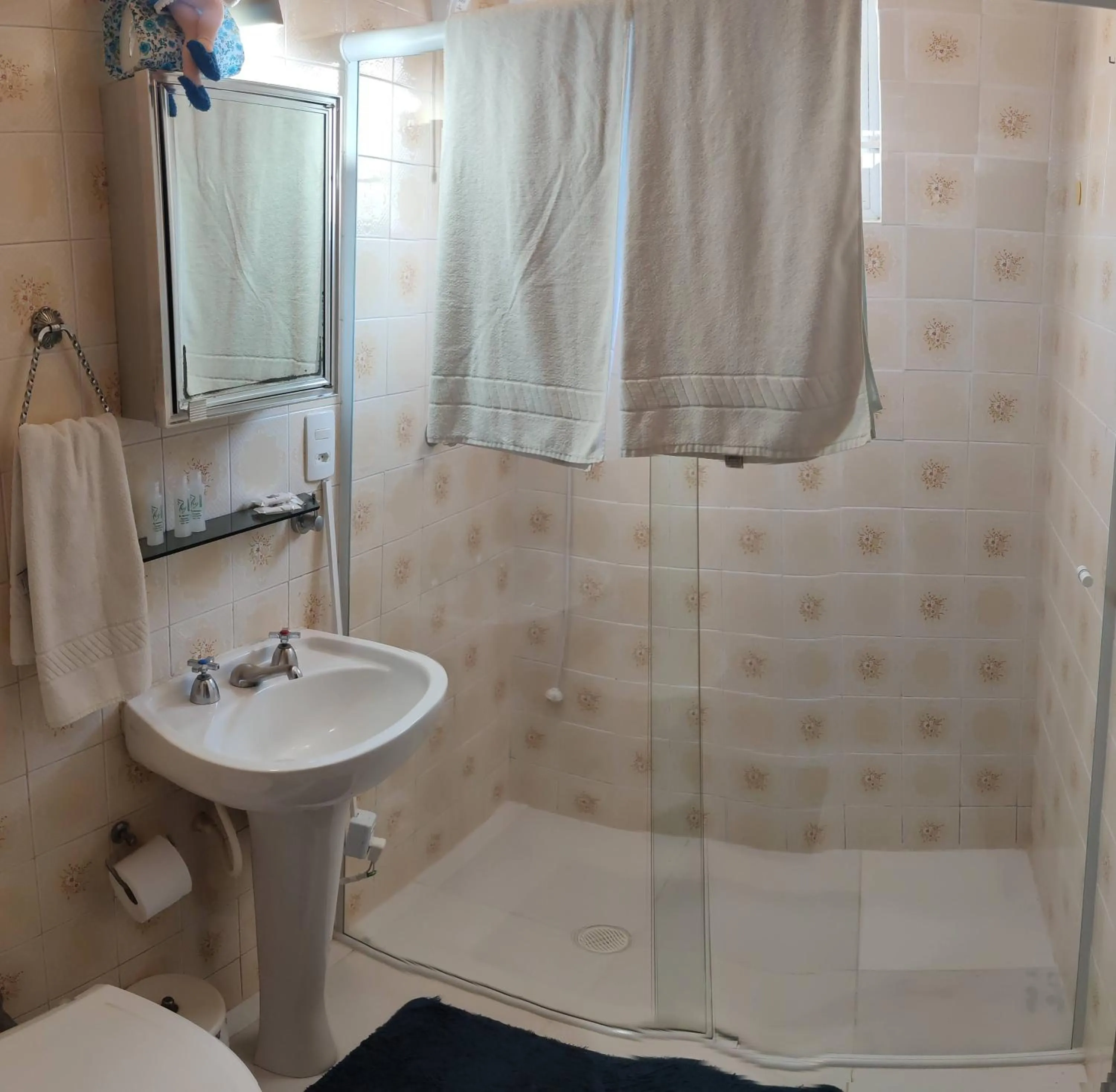 Shower in Casa anexa no Alto do Capivari