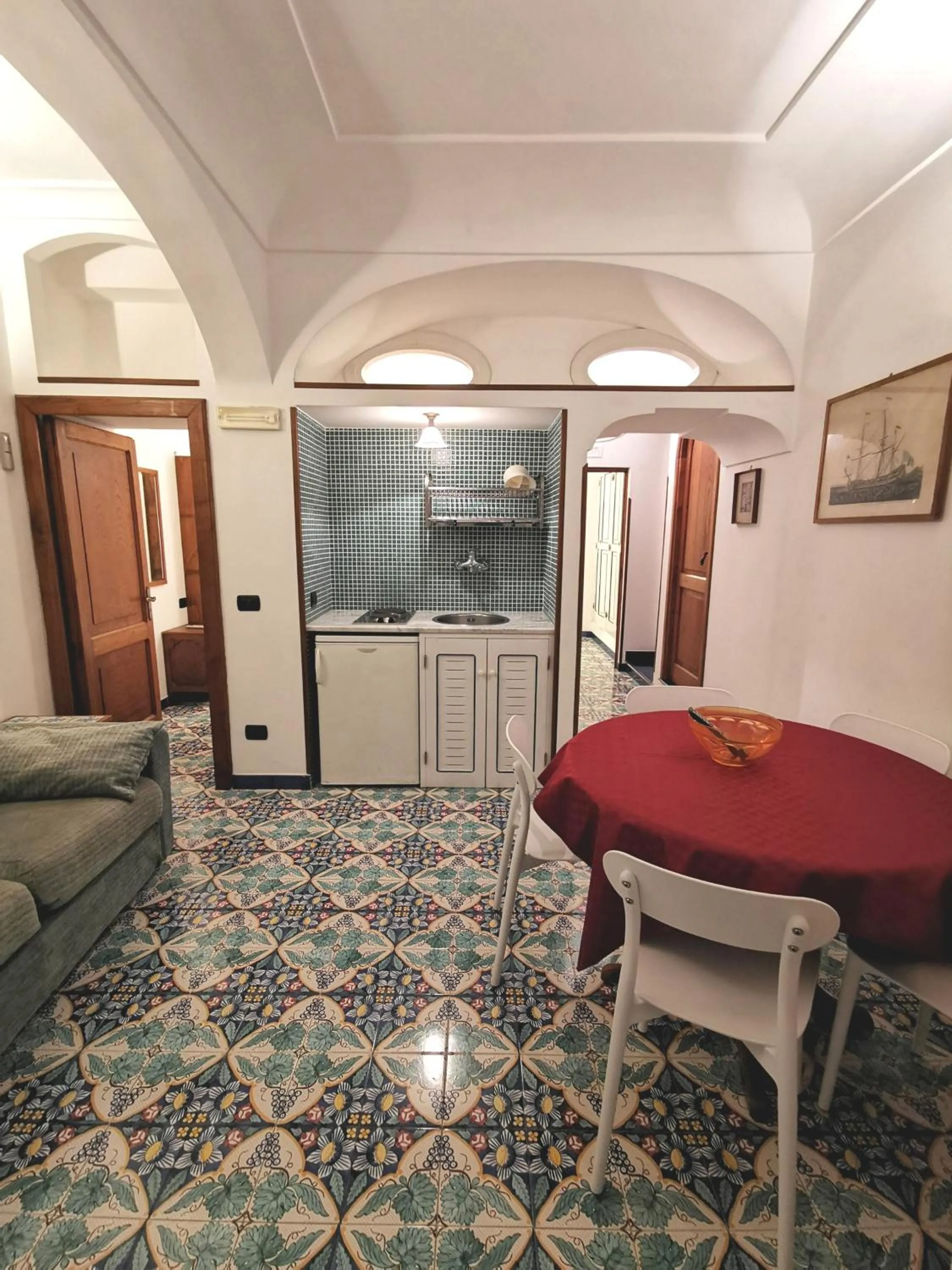 Living room in La Caravella di Positano - Relais, Beach & Residences