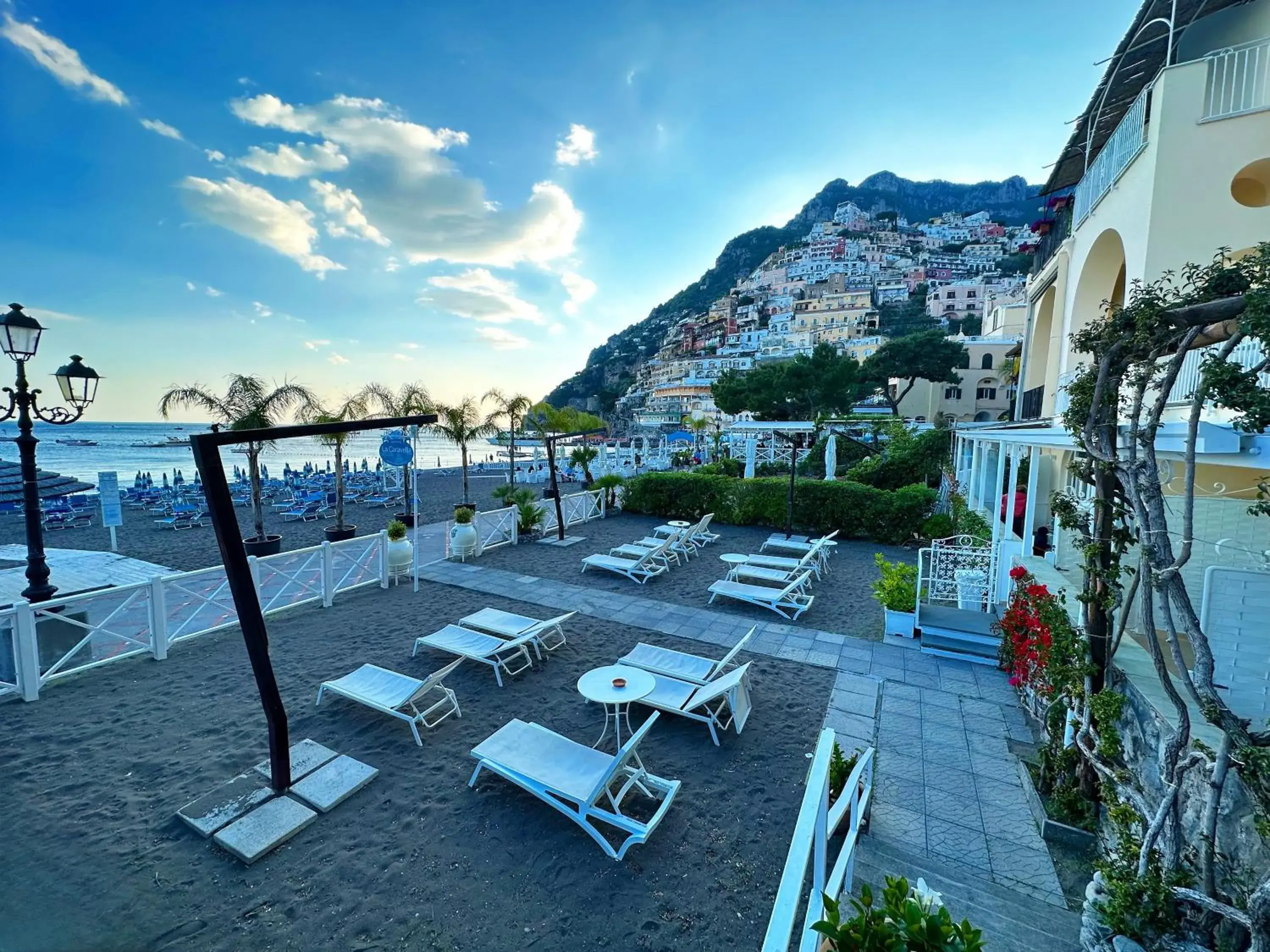 Property building in La Caravella di Positano - Relais, Beach & Residences Property building in La Caravella di Positano - Relais, Beach & Residences