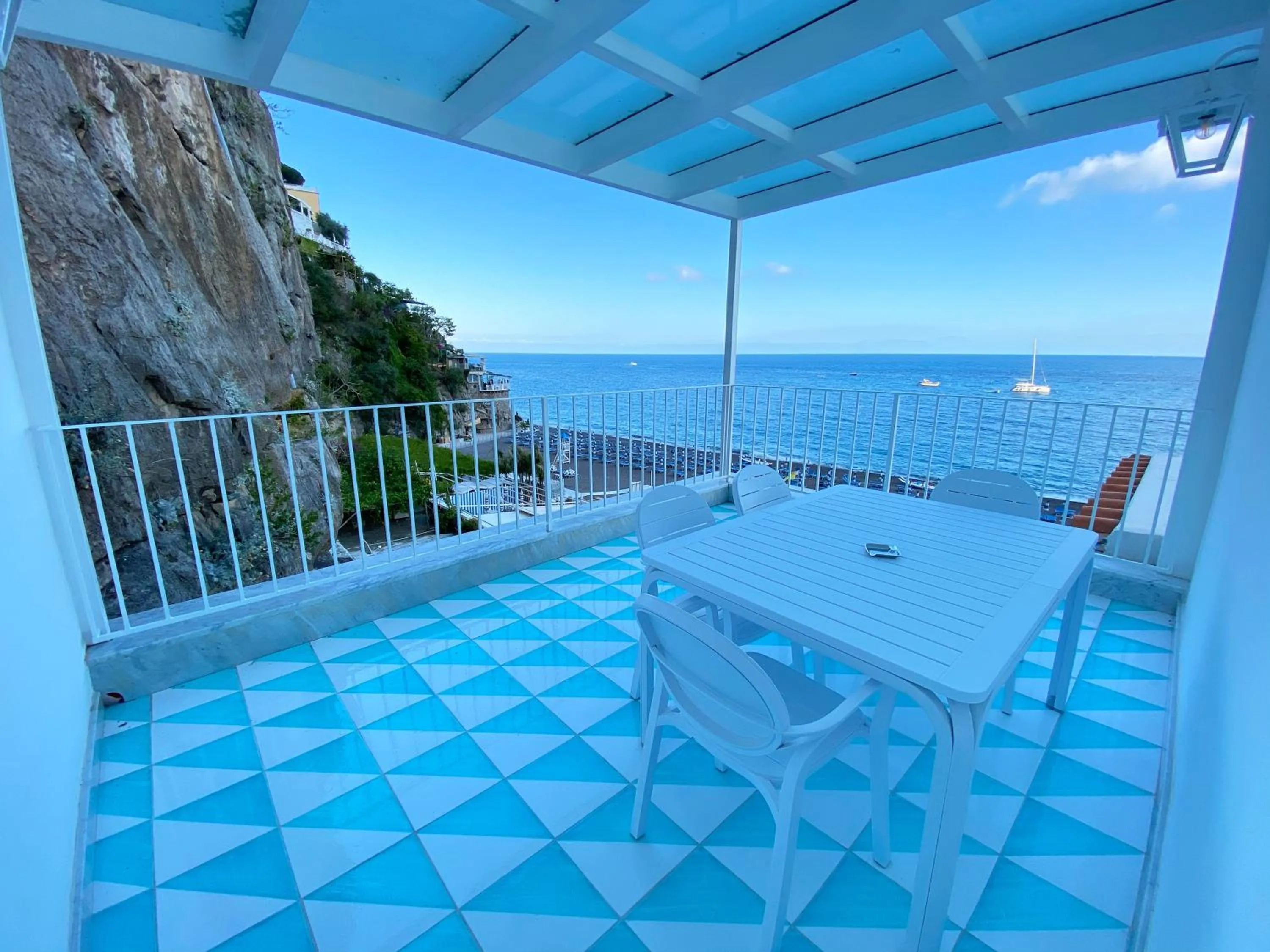 Balcony/Terrace in La Caravella di Positano - Relais, Beach & Residences