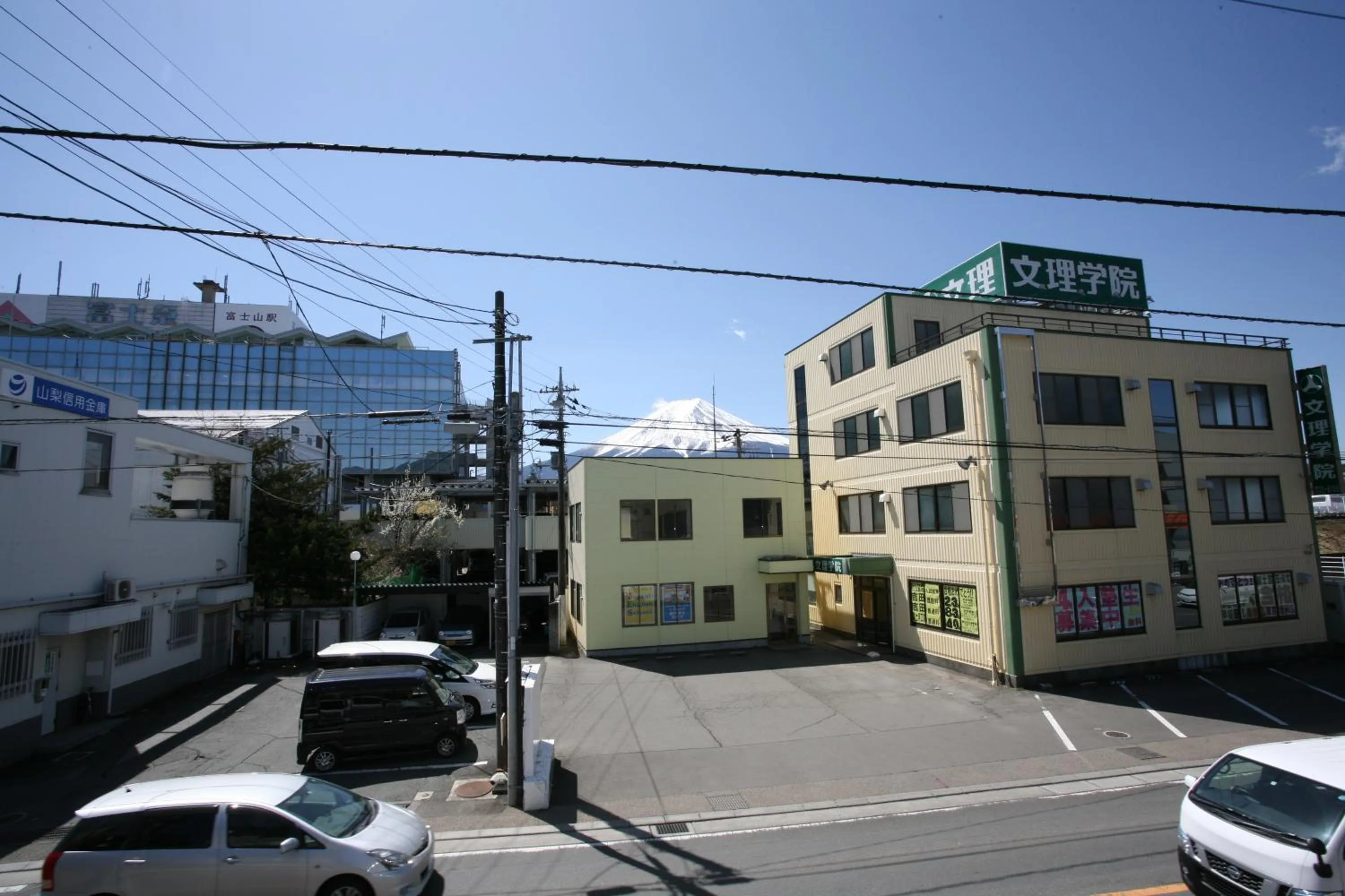 Mountain view in Fujiyama Base
