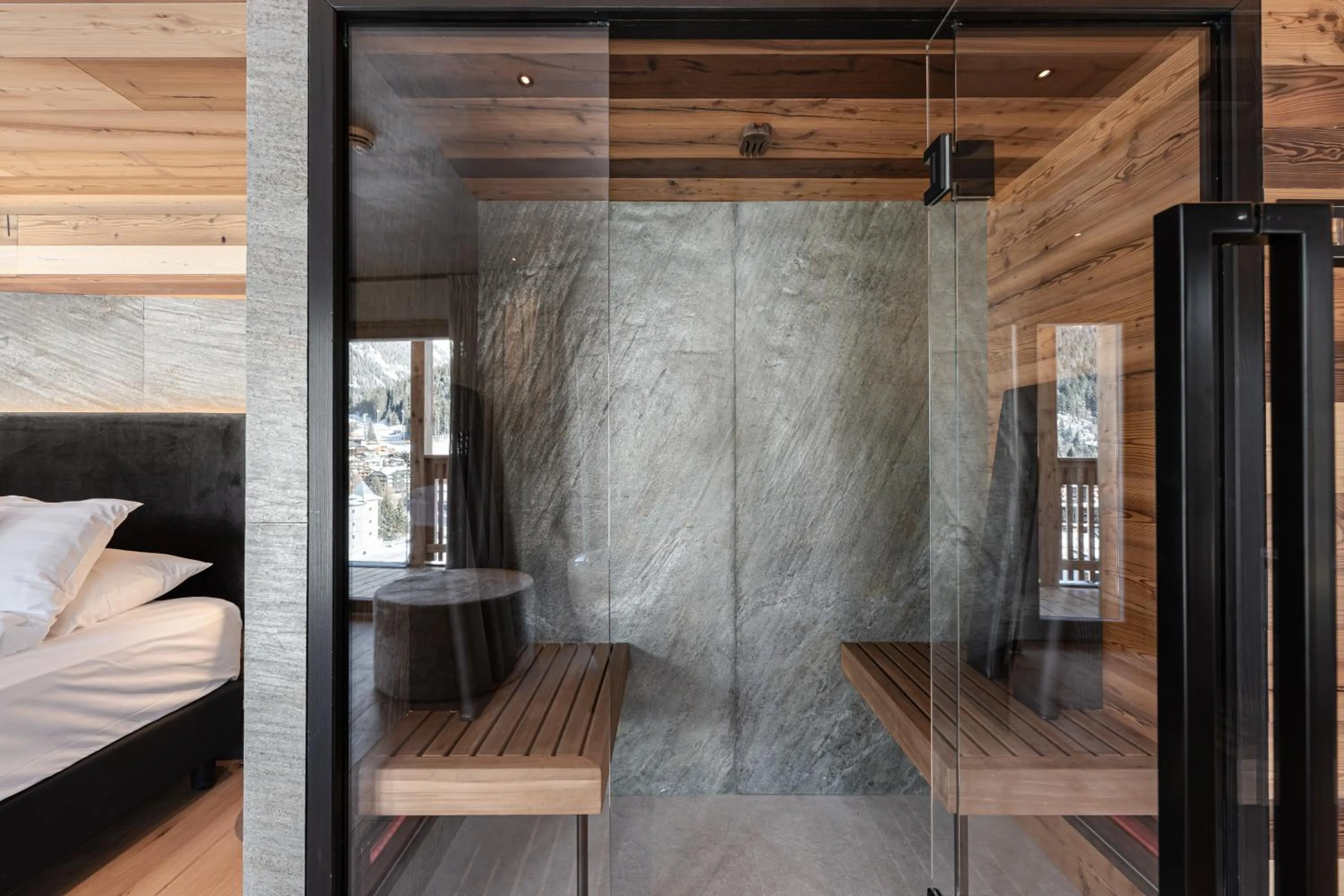 Sauna, Bed in Cerana Relax Hotel