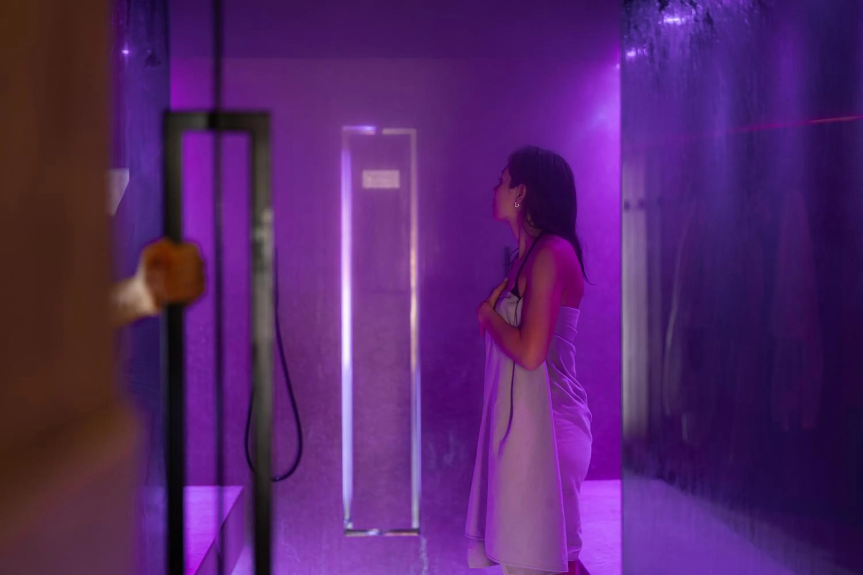 Steam room in Cerana Relax Hotel