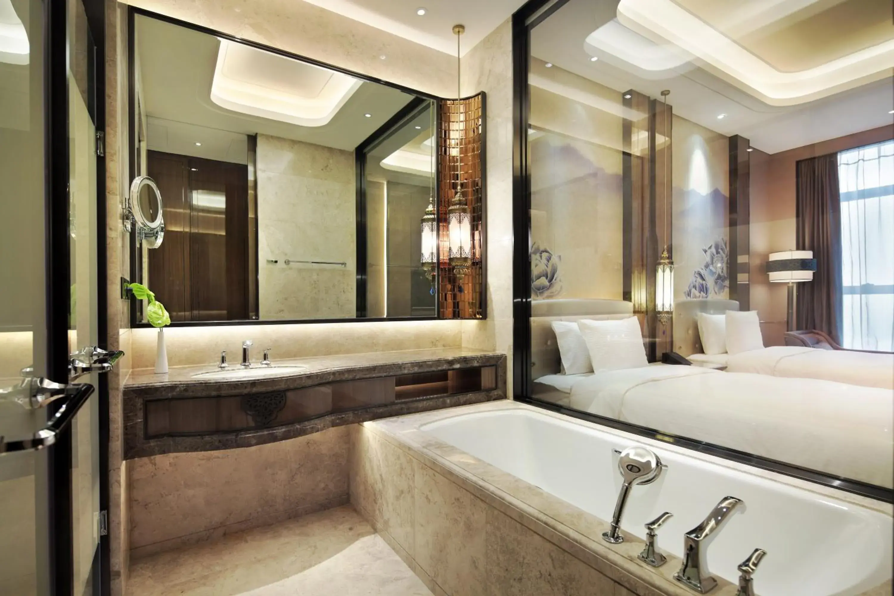 Executive Twin Room in Wanda Vista Hotel Urumqi Executive Twin Room in Wanda Vista Hotel Urumqi