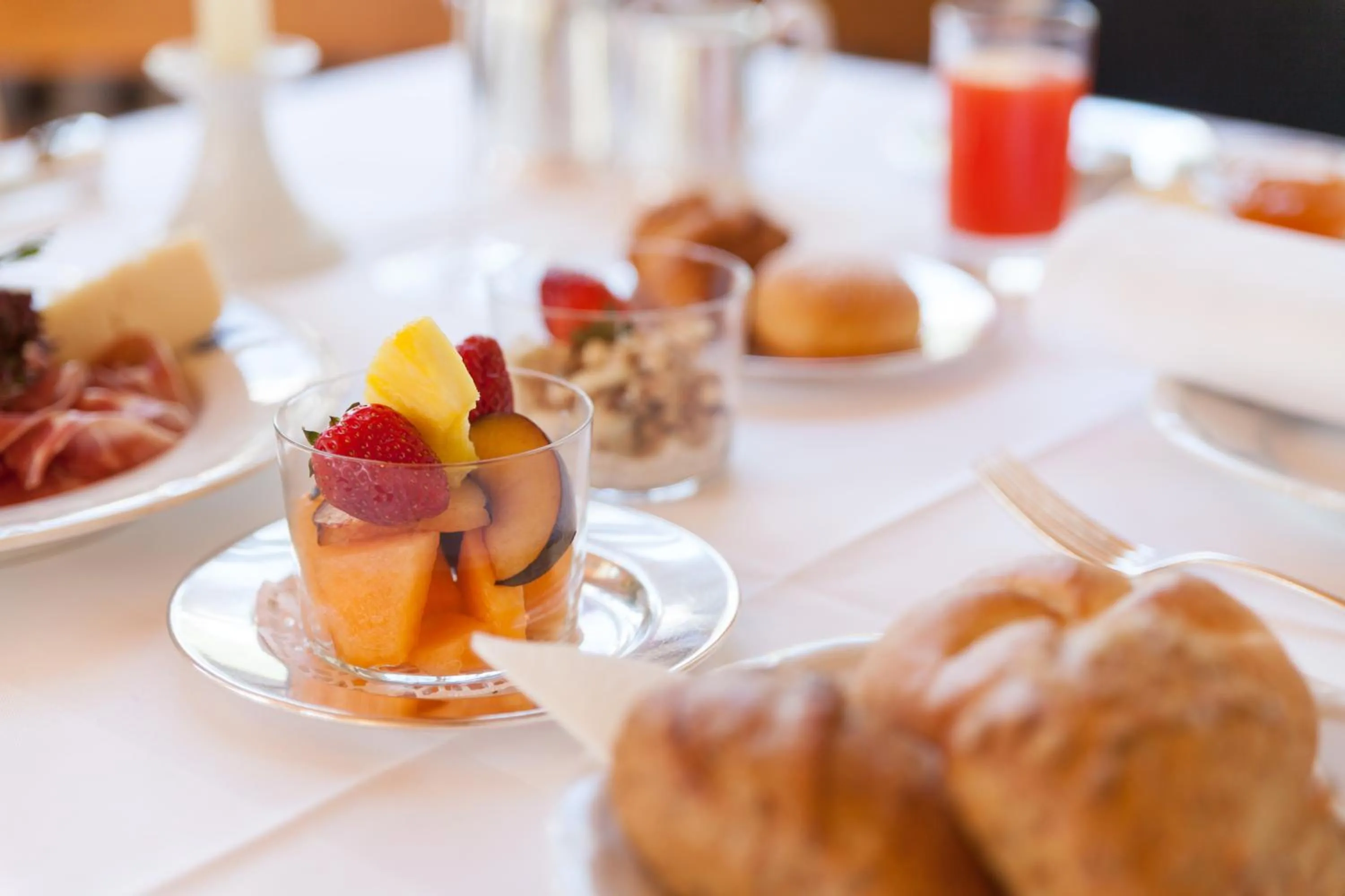 Food close-up in Hotel Tre Cime Sesto - Sexten