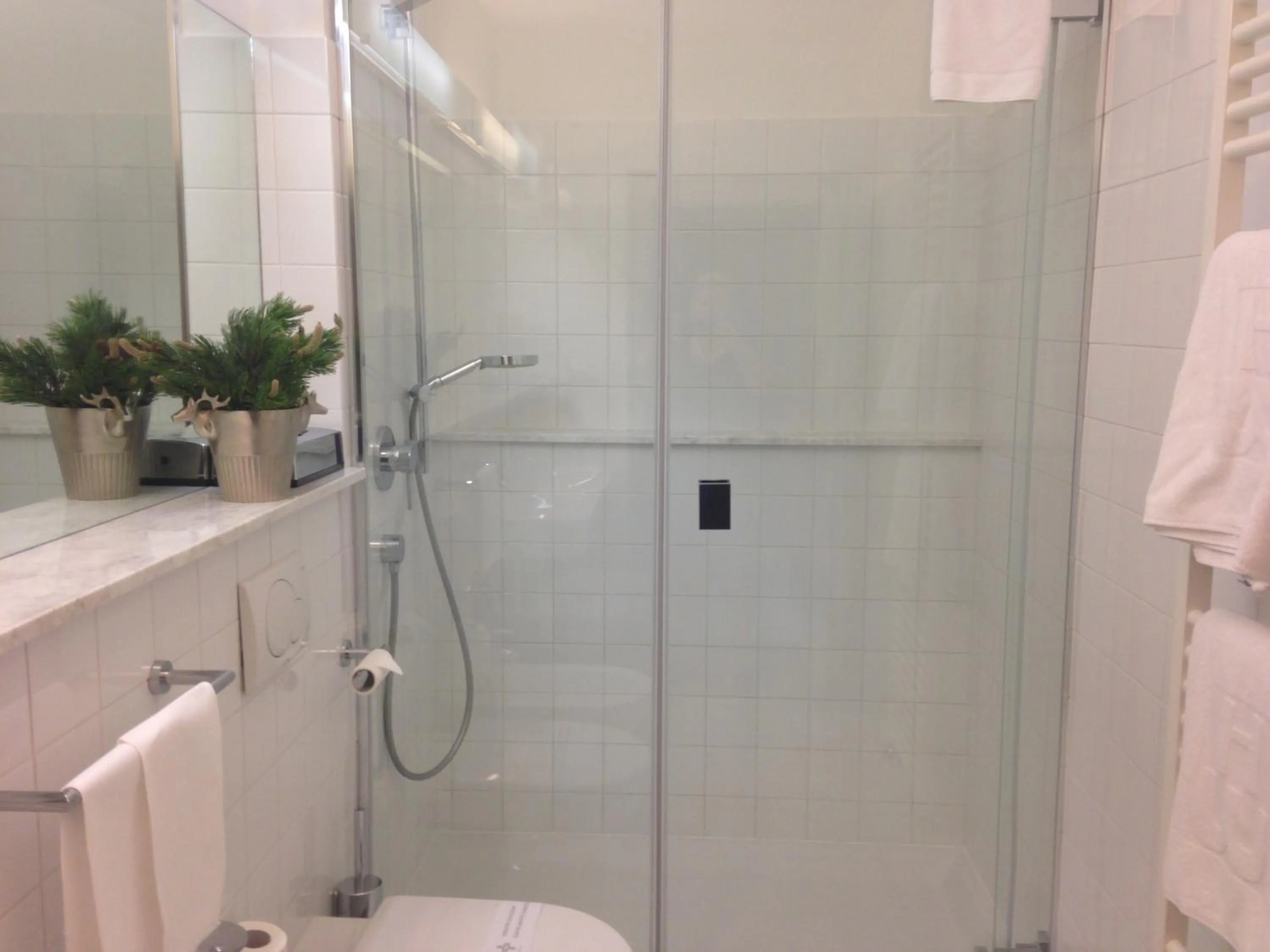 Shower in Hotel Tre Cime Sesto - Sexten