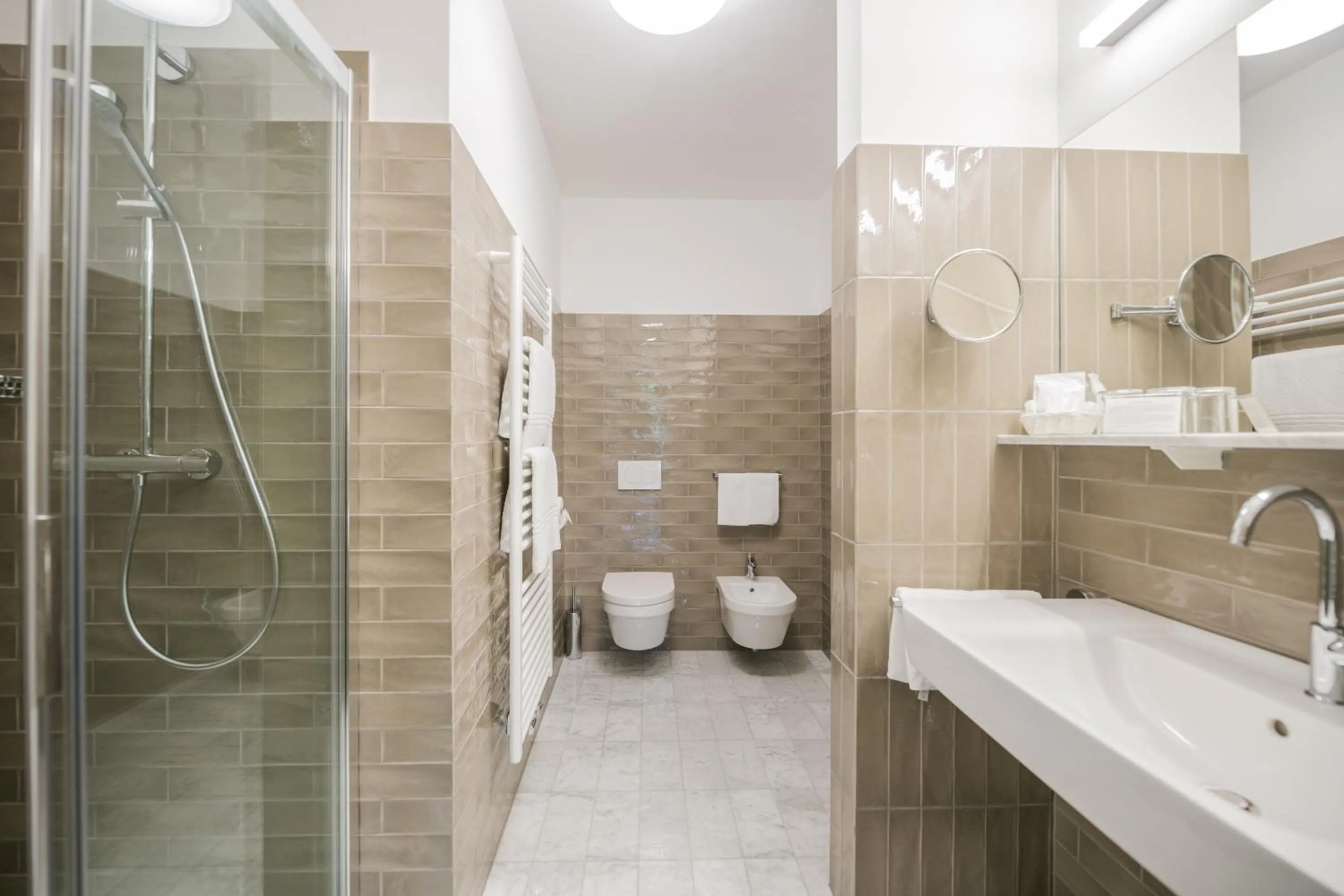 Shower in Hotel Tre Cime Sesto - Sexten