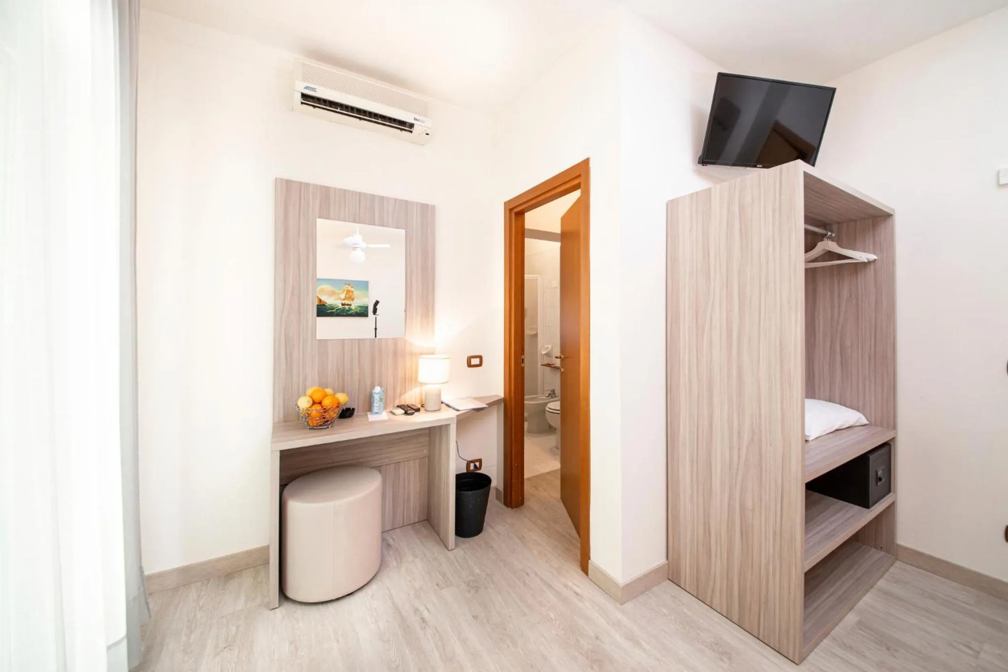 Bed in Hotel Menapace