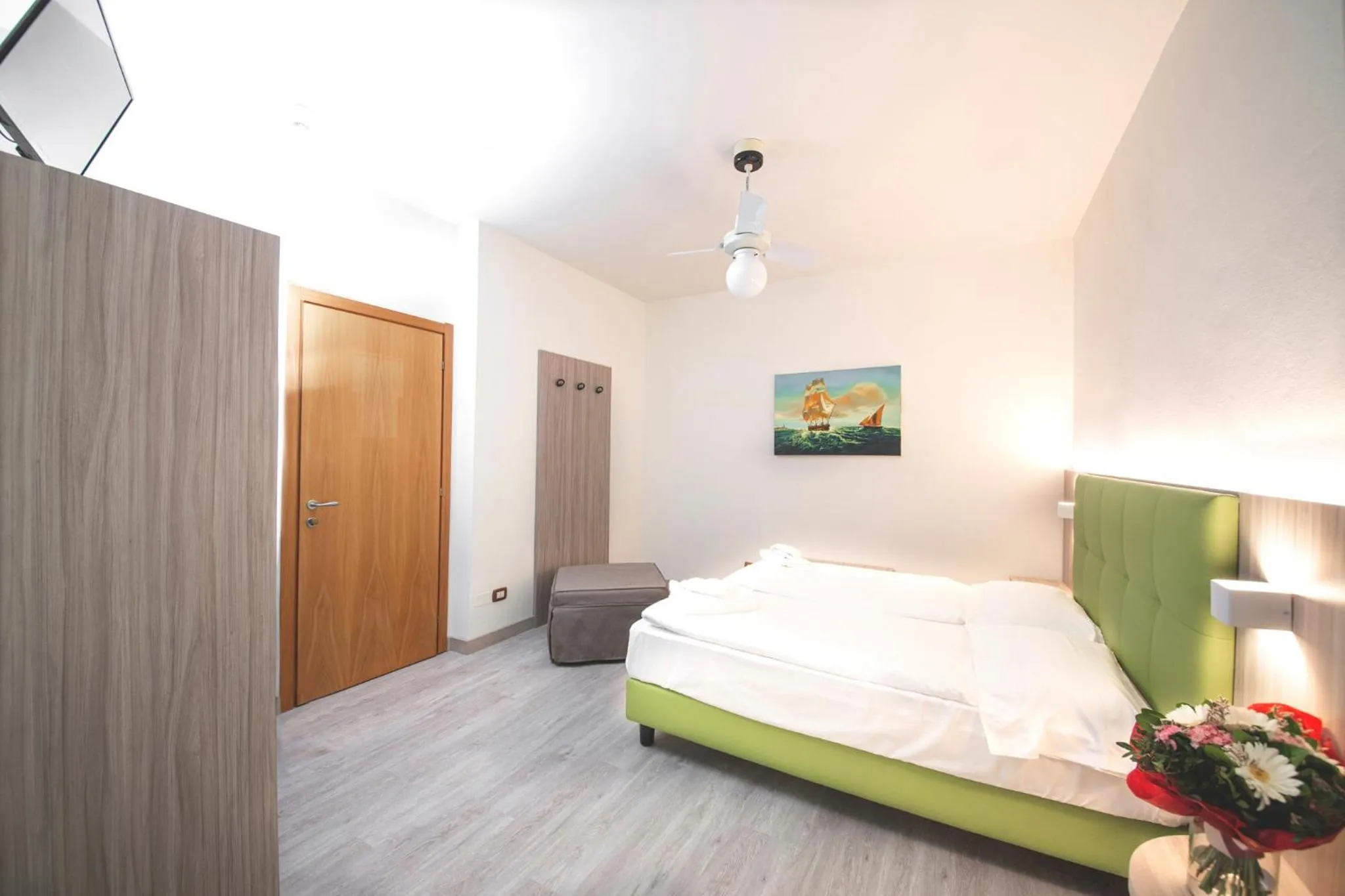 Bed in Hotel Menapace