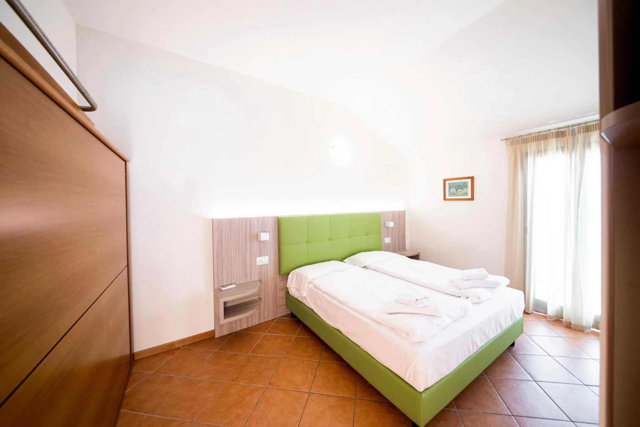 Bed in Hotel Menapace