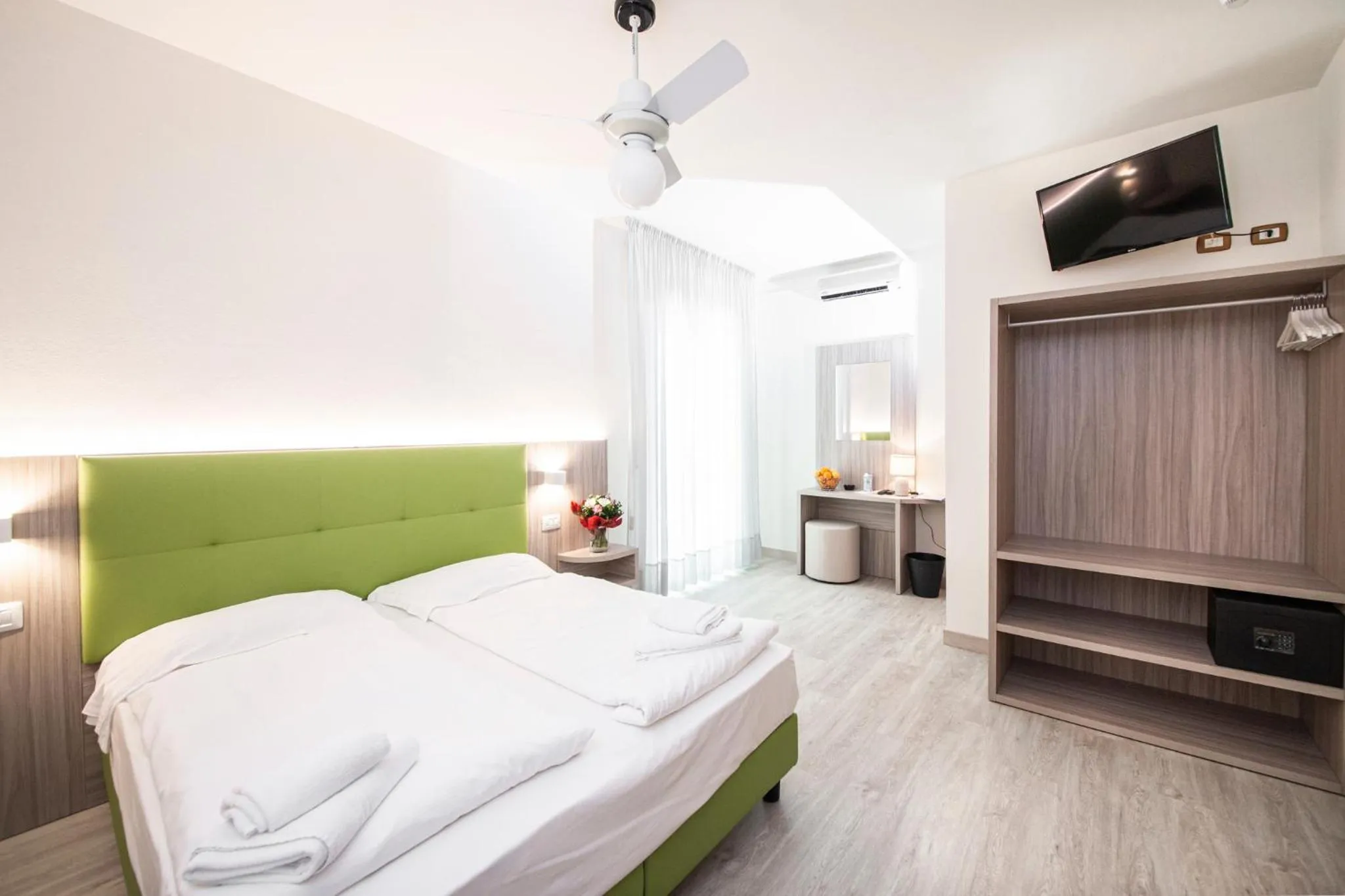 Bed in Hotel Menapace