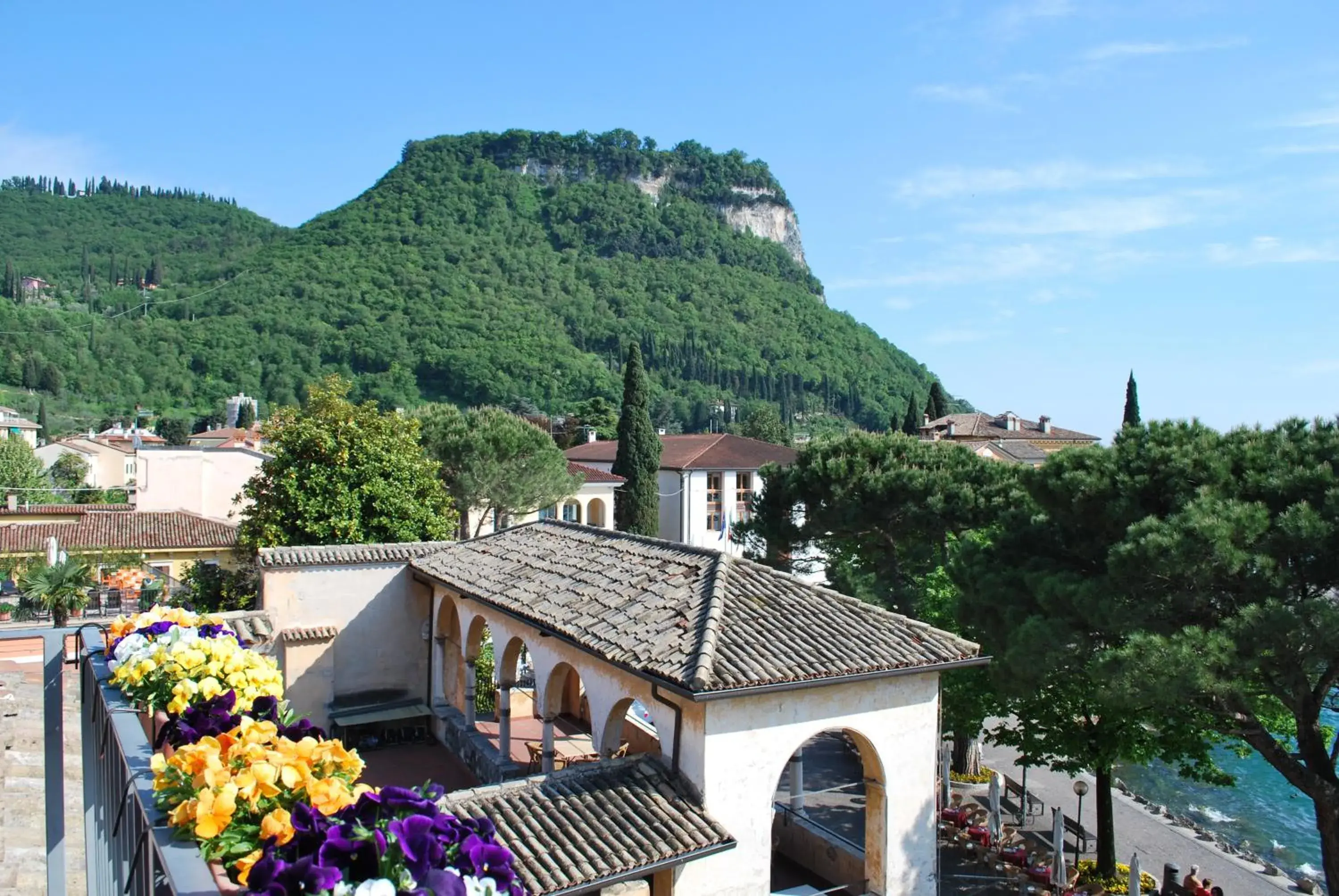 Balcony/Terrace, Mountain View in Albergo All'Ancora