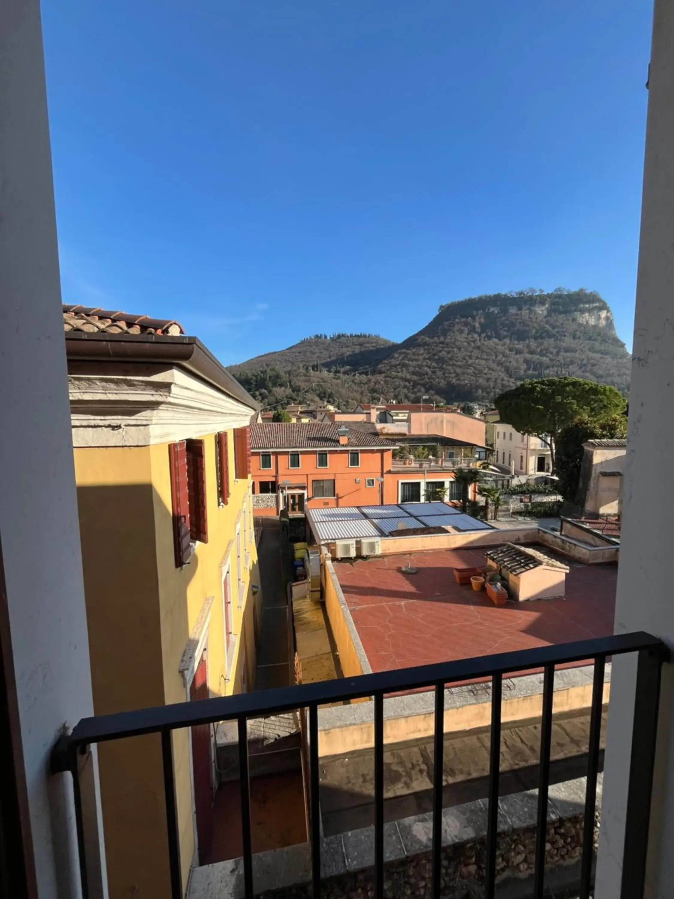 Quiet street view, Balcony/Terrace in Albergo All'Ancora