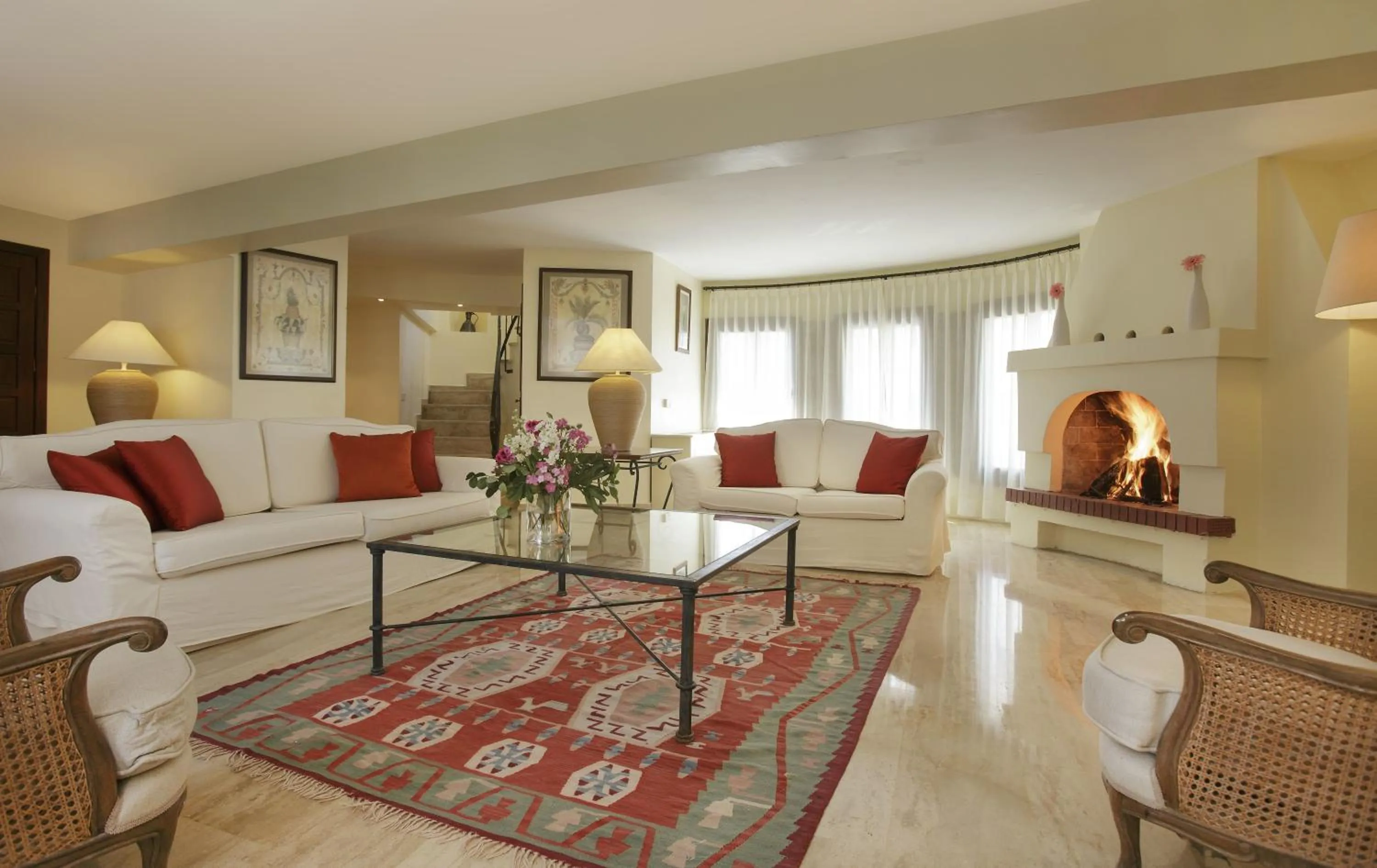 Living room in Marti Resort Deluxe Hotel