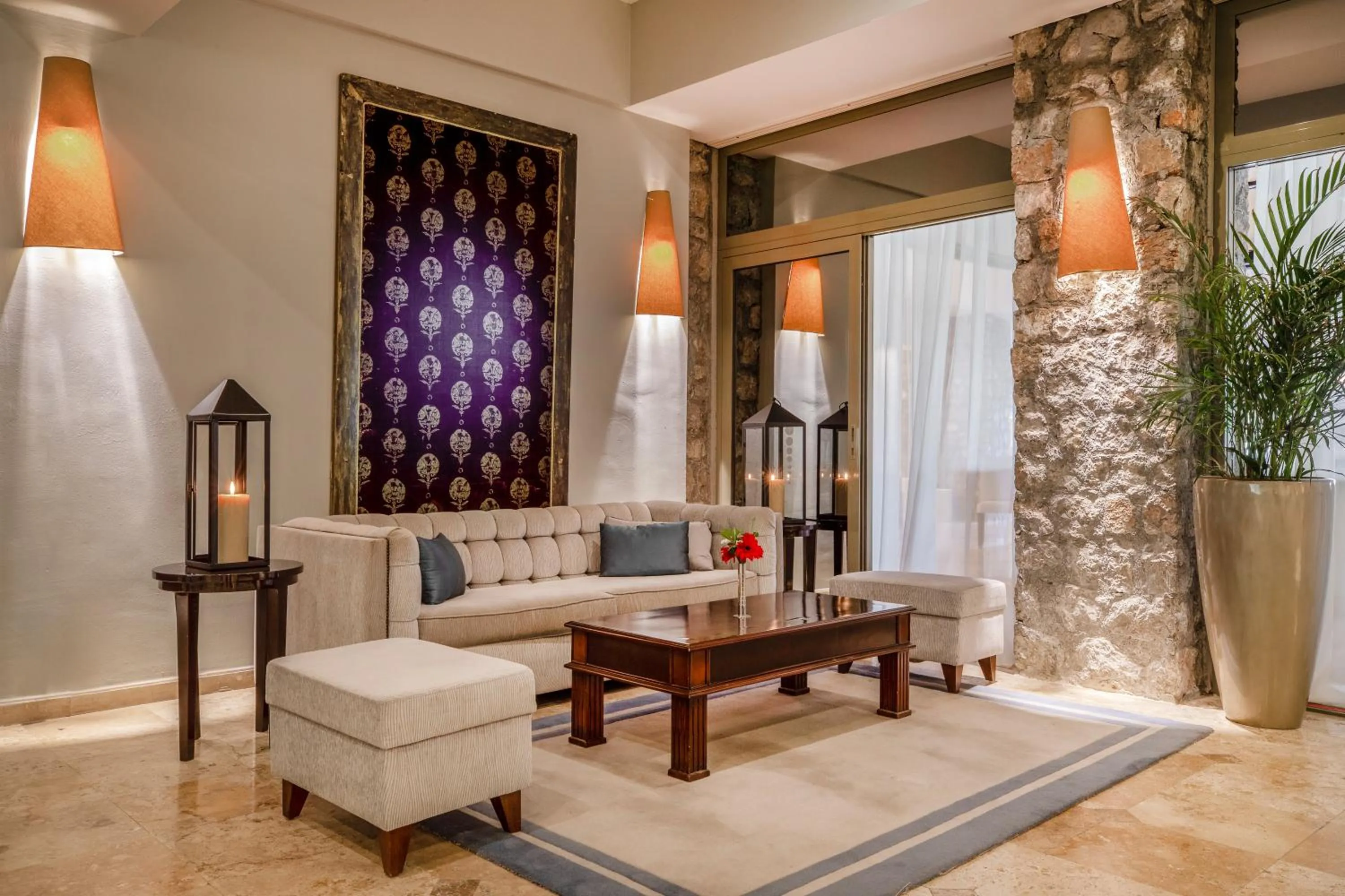 Decorative detail in Marti Resort Deluxe Hotel