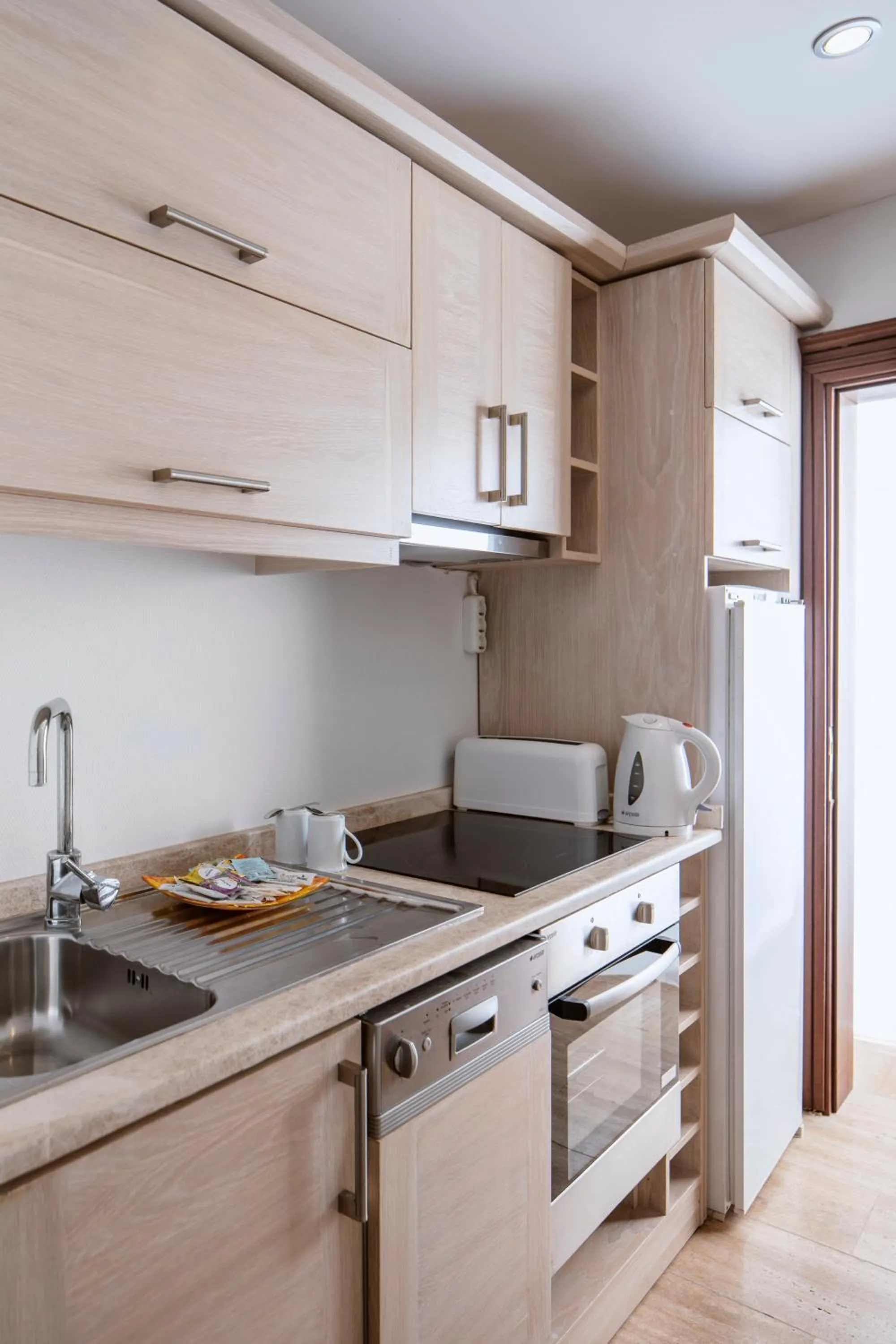 Kitchen or kitchenette in Marti Resort Deluxe Hotel