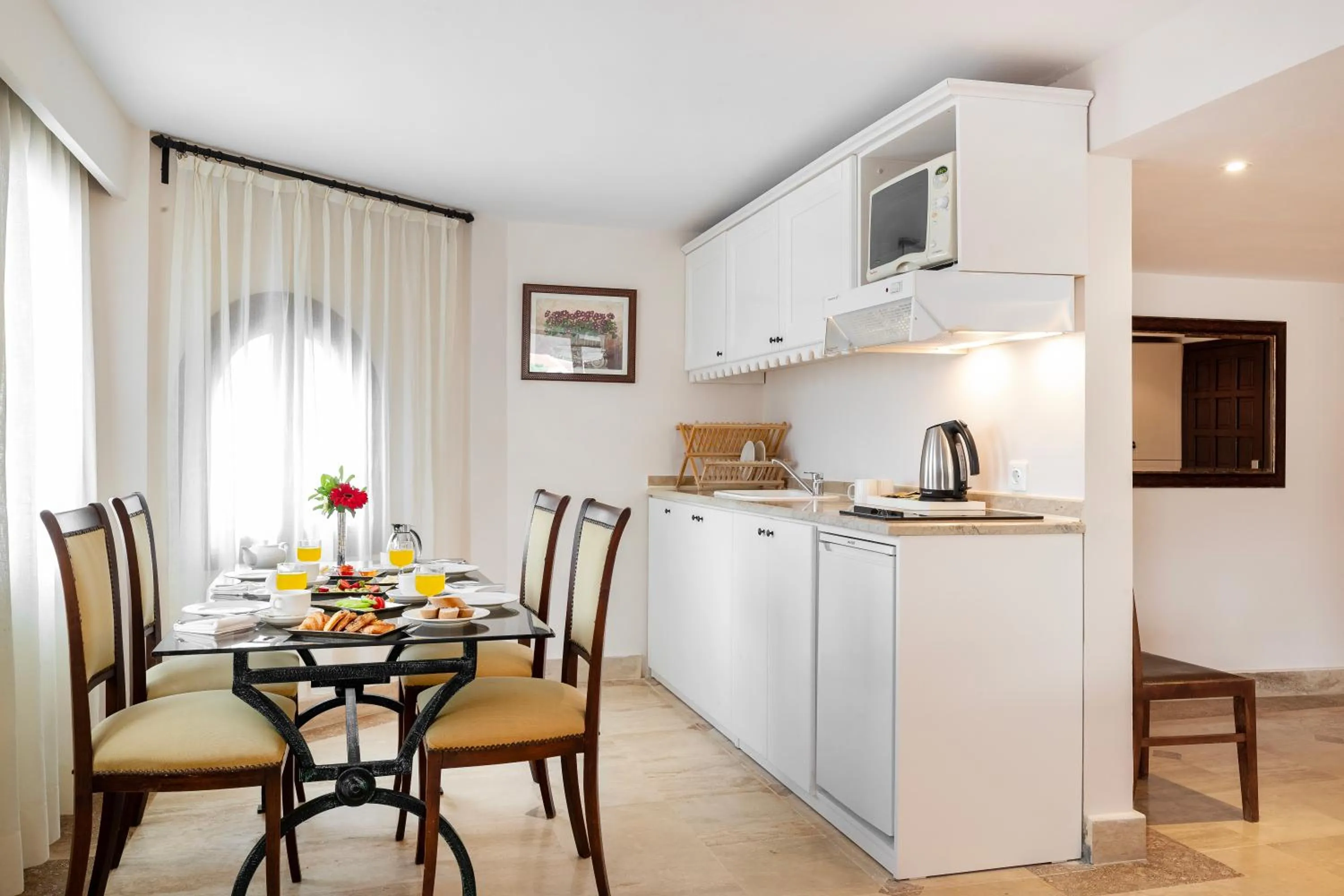 Kitchen or kitchenette in Marti Resort Deluxe Hotel