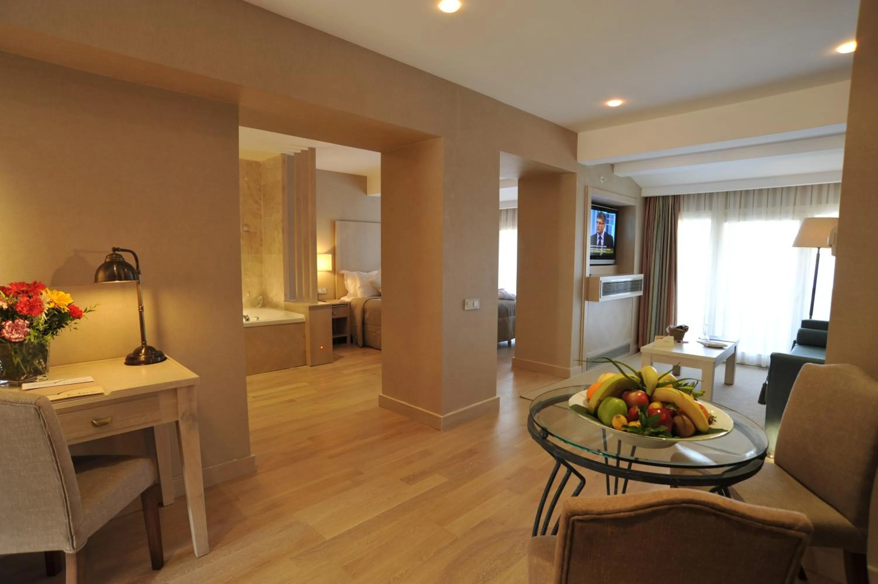 Seating area in Marti Resort Deluxe Hotel