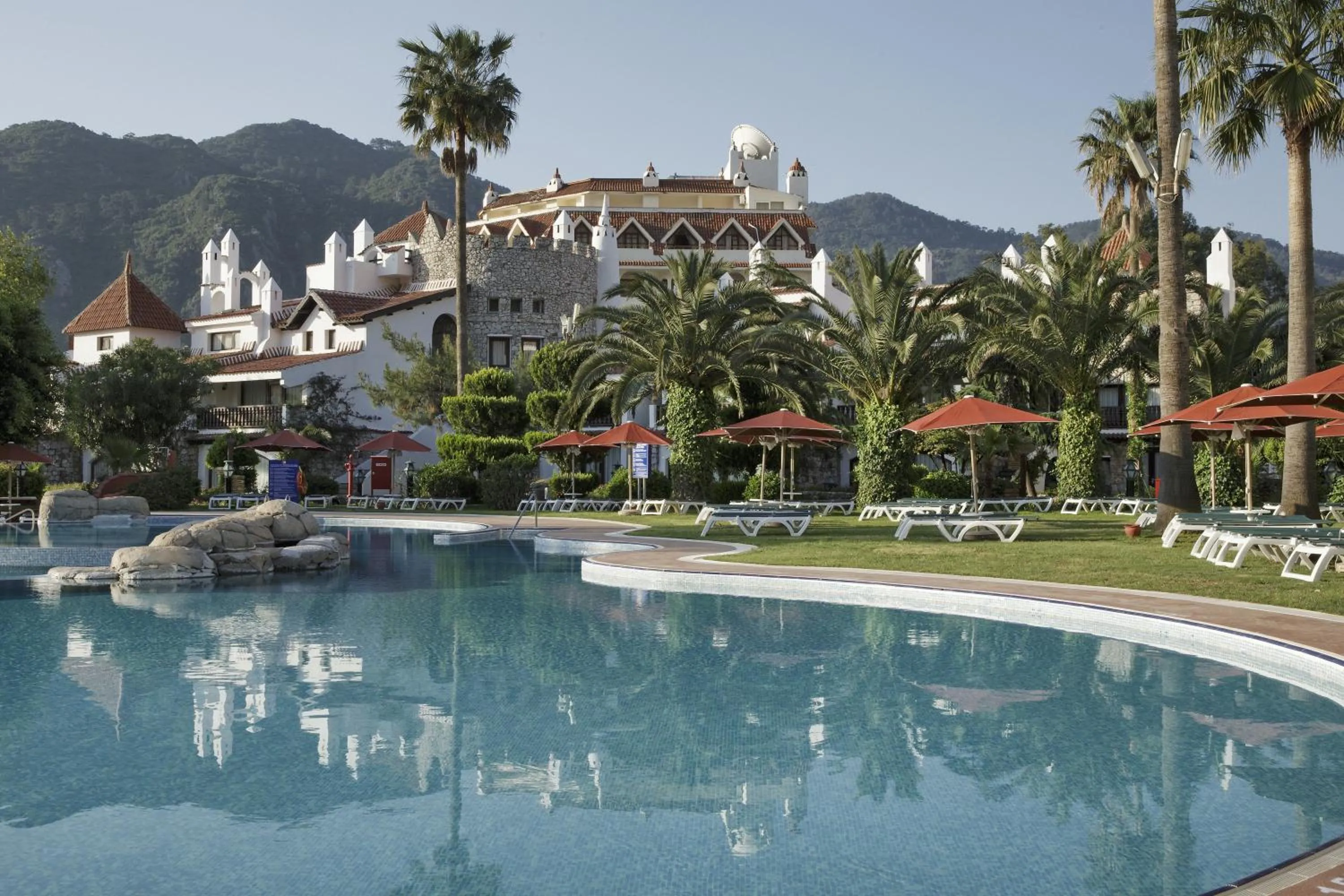 Bird's eye view in Marti Resort Deluxe Hotel